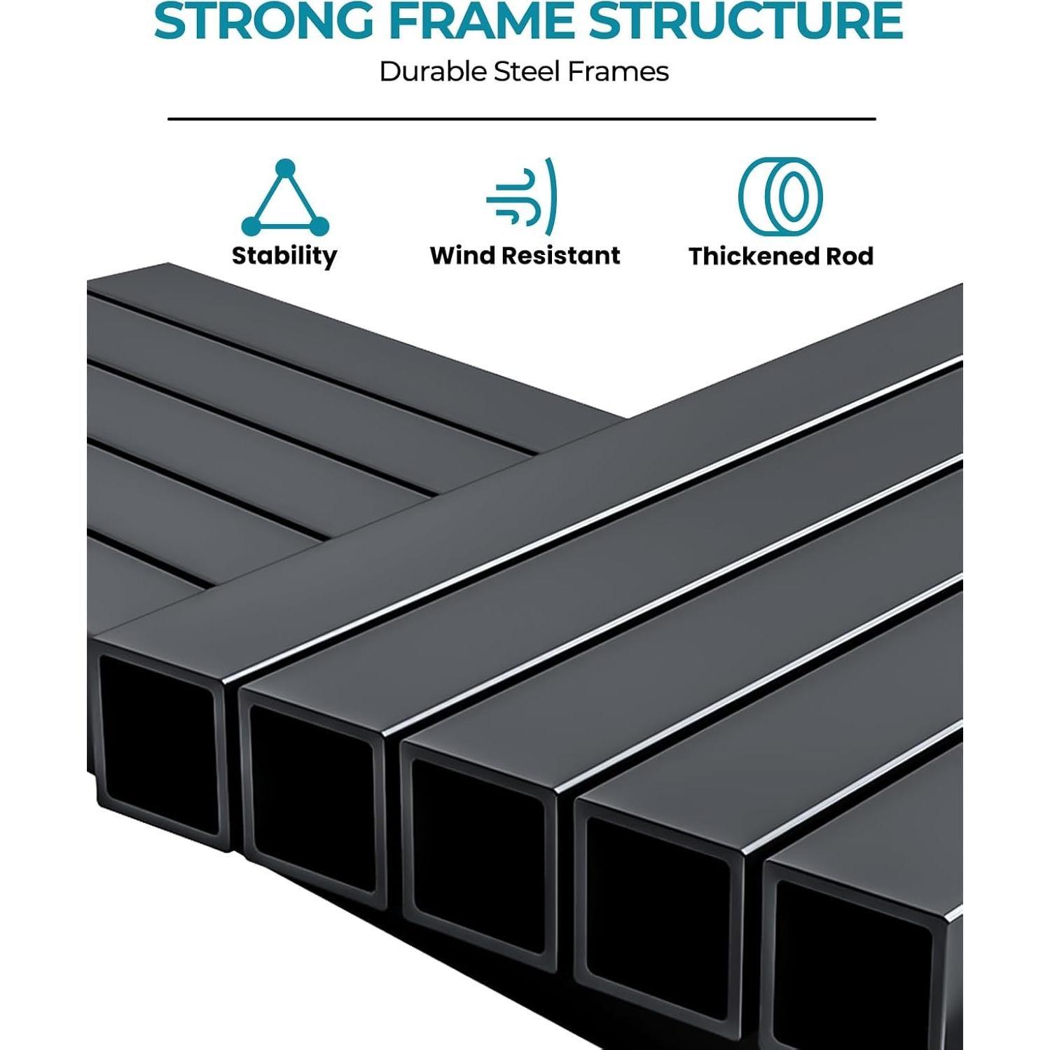 Carpa Plegable 10x10 Eesdom Verde Bosque Impermeable