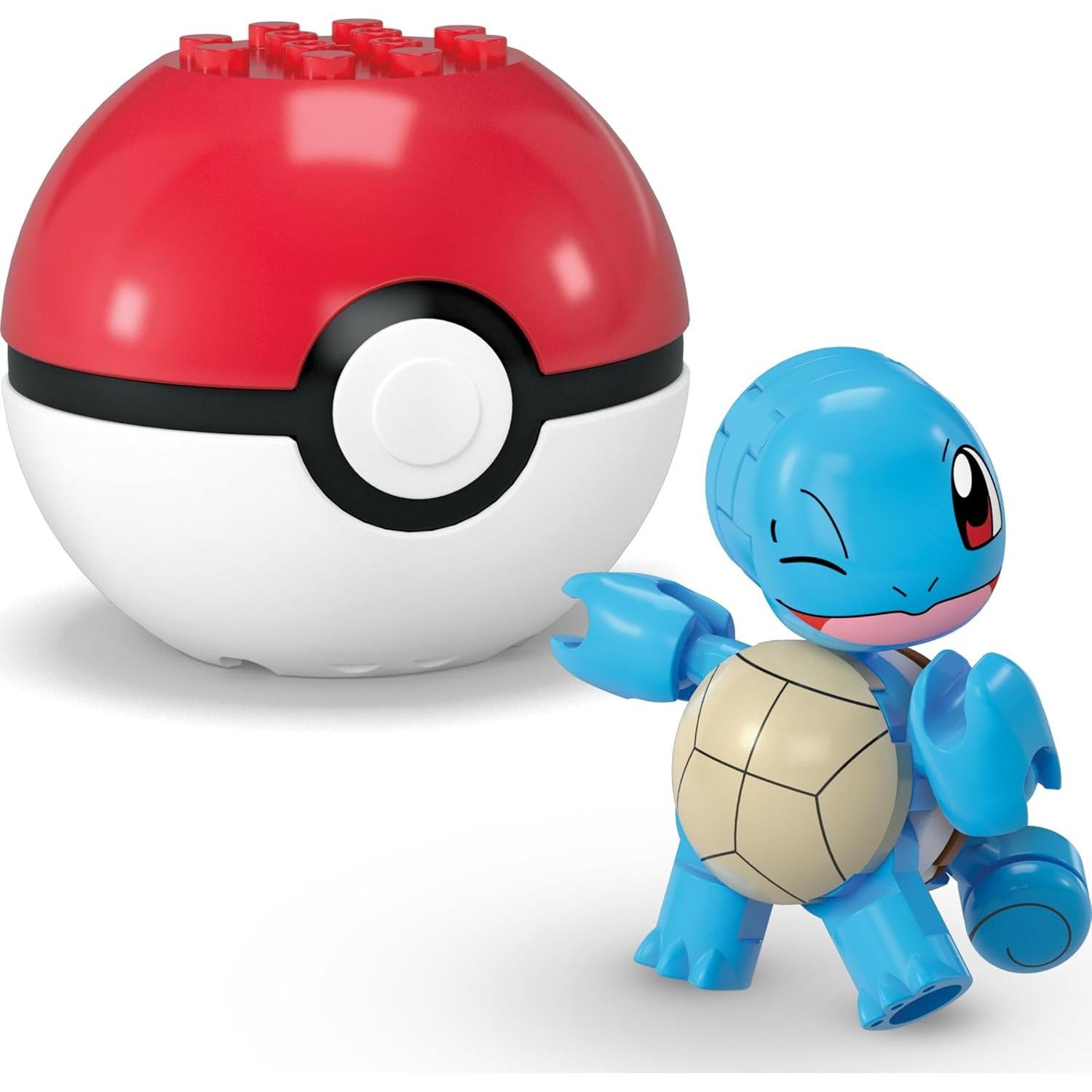 Juguetes de Construcción MEGA Pokémon Squirtle y Cubone 45 Piezas