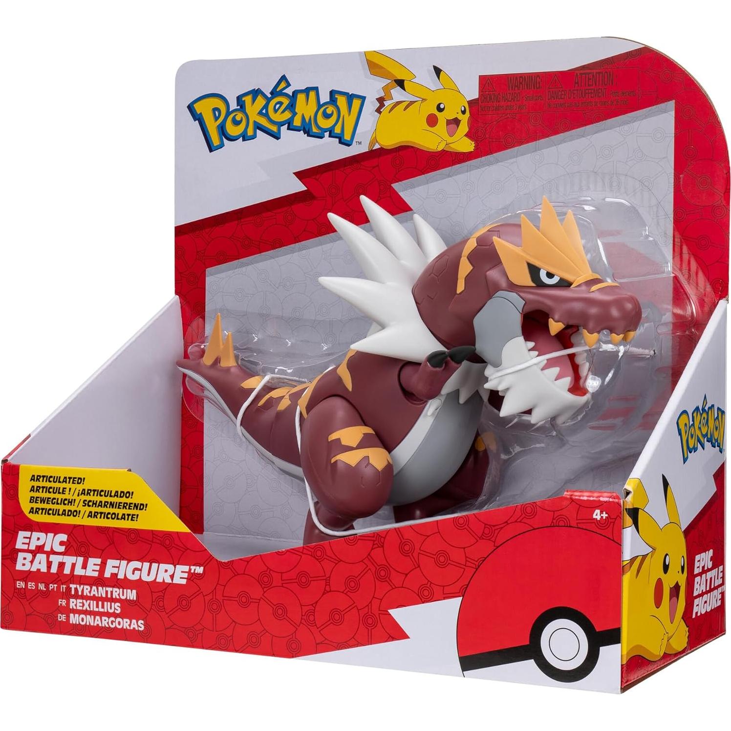 Figura de Batalla Épica Monargoras Pokémon 30 cm Jazwares