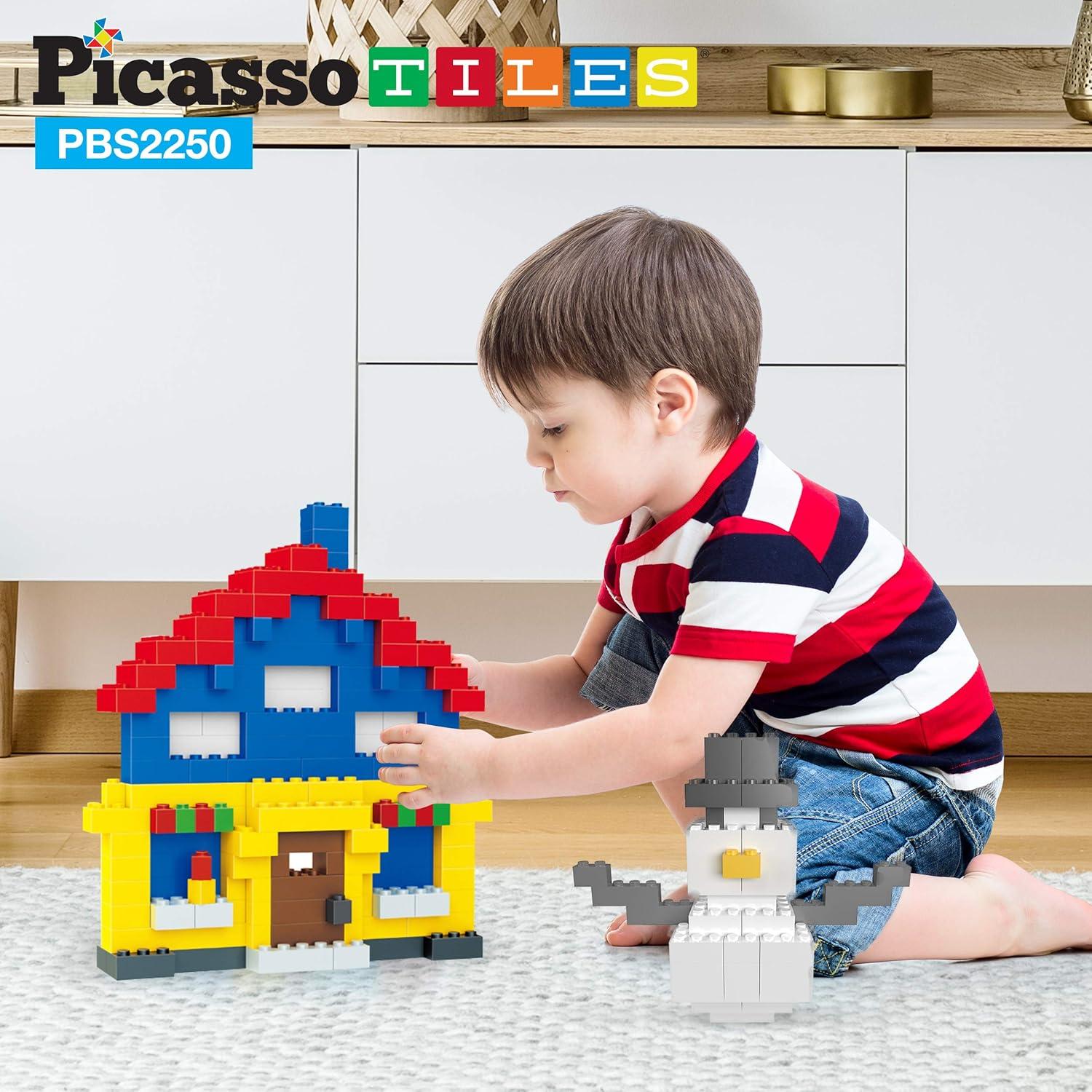 PicassoTiles 2250 Piezas Bloques de Construcción Creativos
