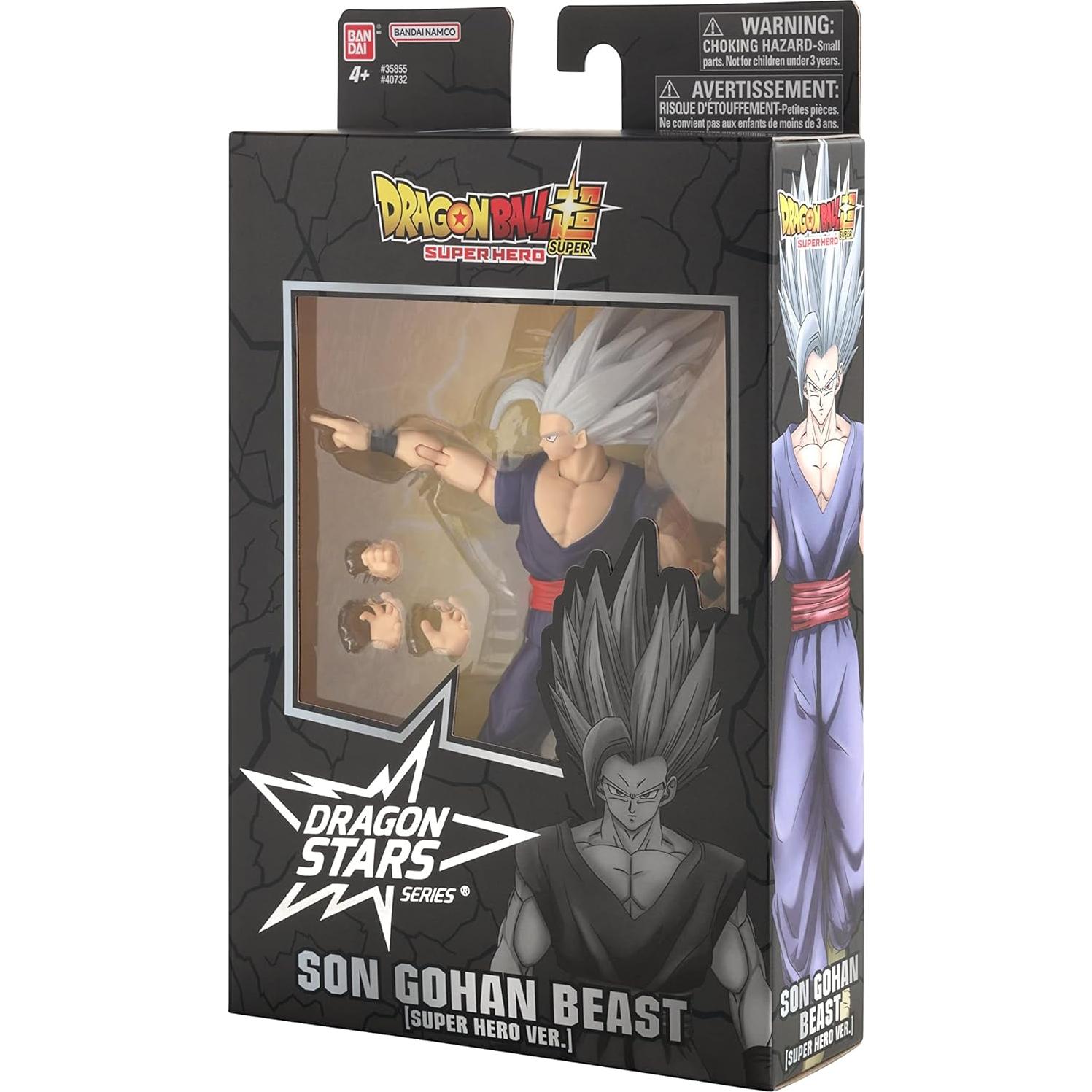 Figura de Acción Dragon Ball Super Gohan Bestia 19 cm Bandai