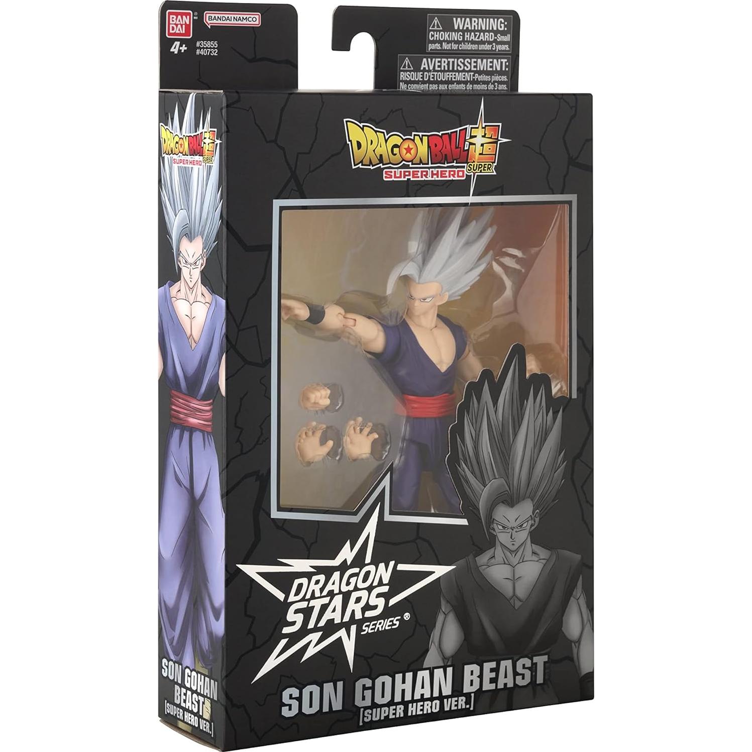 Figura de Acción Dragon Ball Super Gohan Bestia 19 cm Bandai