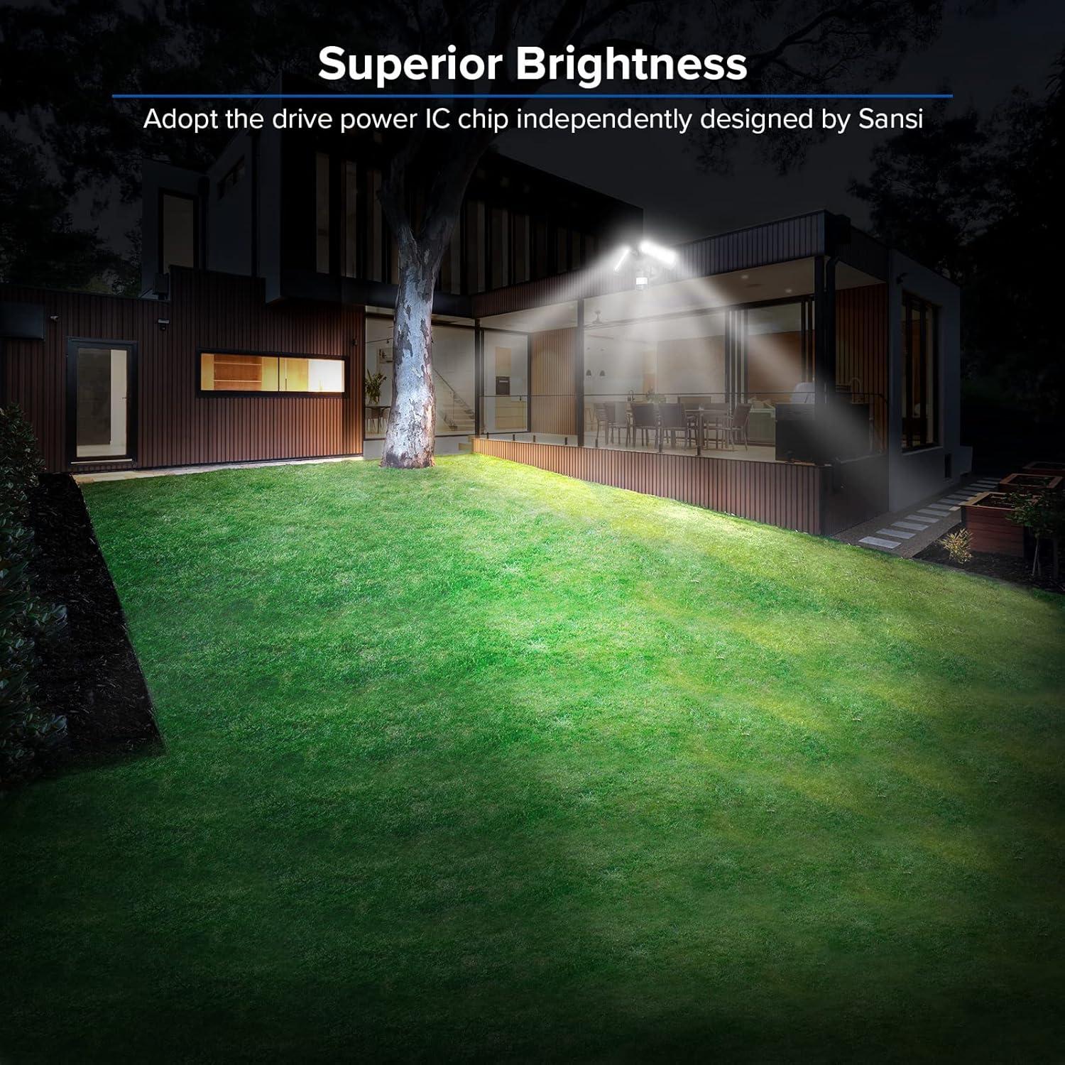 Luz de Inundación SANSI 36W con Sensor de Movimiento IP65