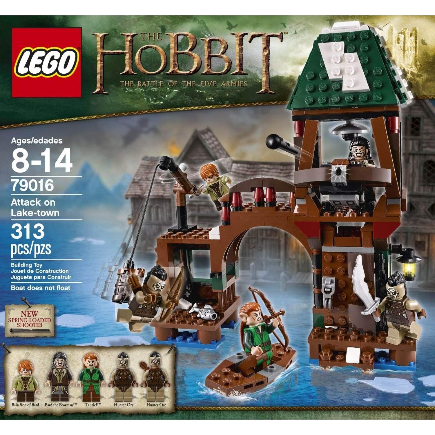 LEGO Hobbit 79016 Ataque en el Lago con 5 minifiguras