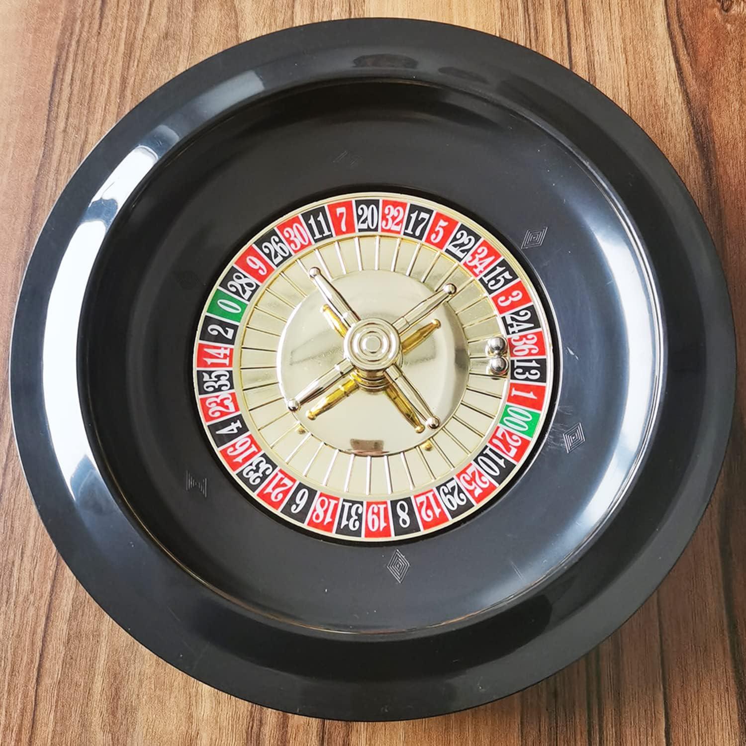 Rueda de Ruleta 25,4 cm SEETOOOGAMES con 2 Bolas