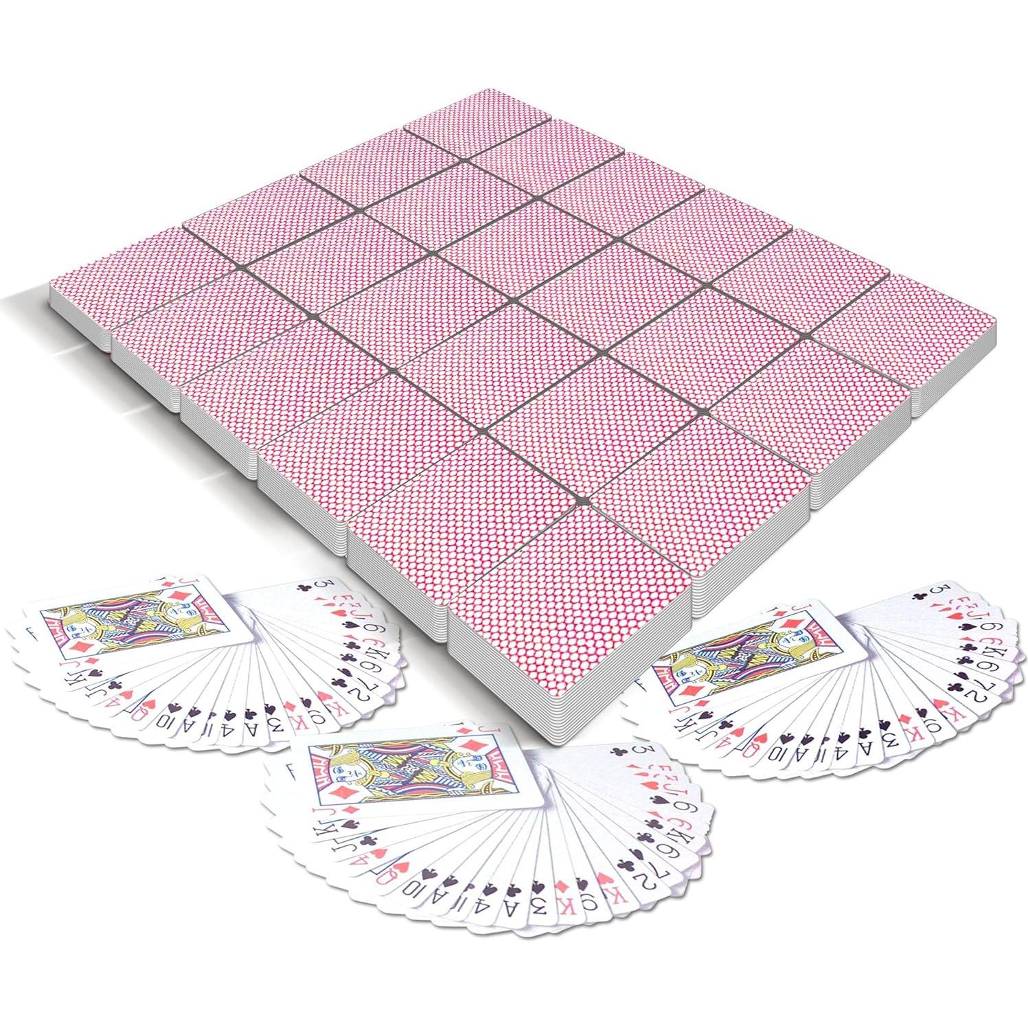 Gamie Mini Cartas de Juego - 20 Barajas de Póker 3.81 cm
