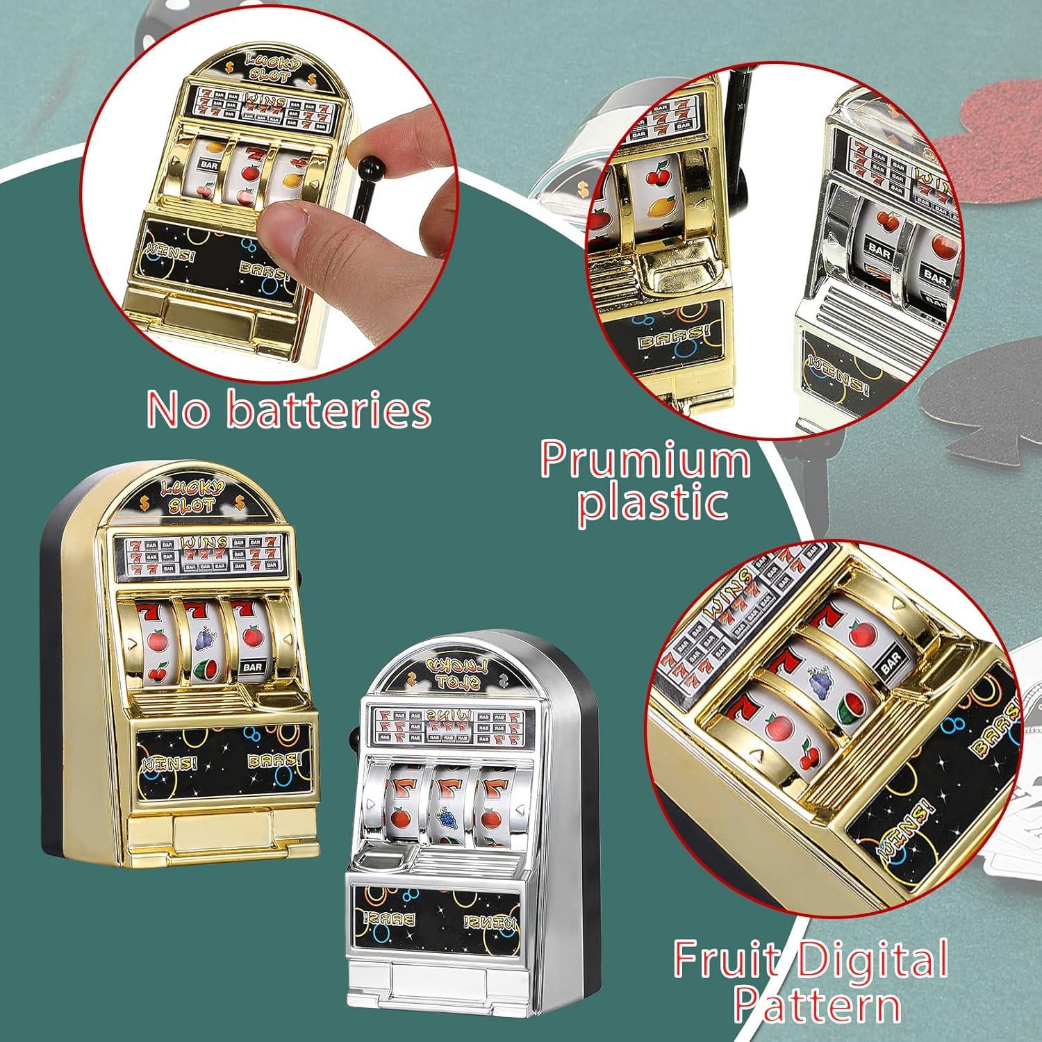 Juego de Decoraciones para Pasteles de Casino 21 Piezas