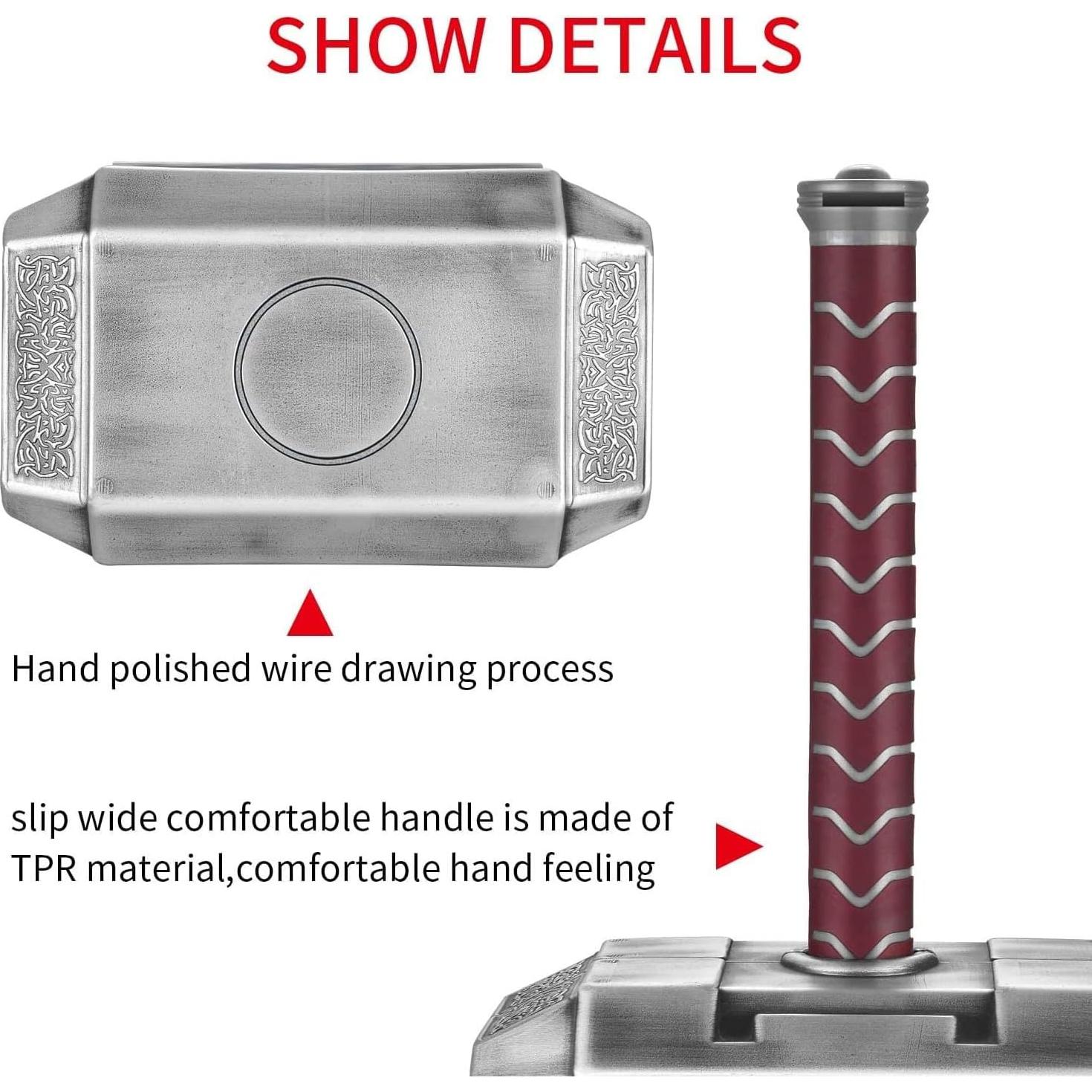 Juego de Herramientas 44 Piezas Martillo Thor Marvel