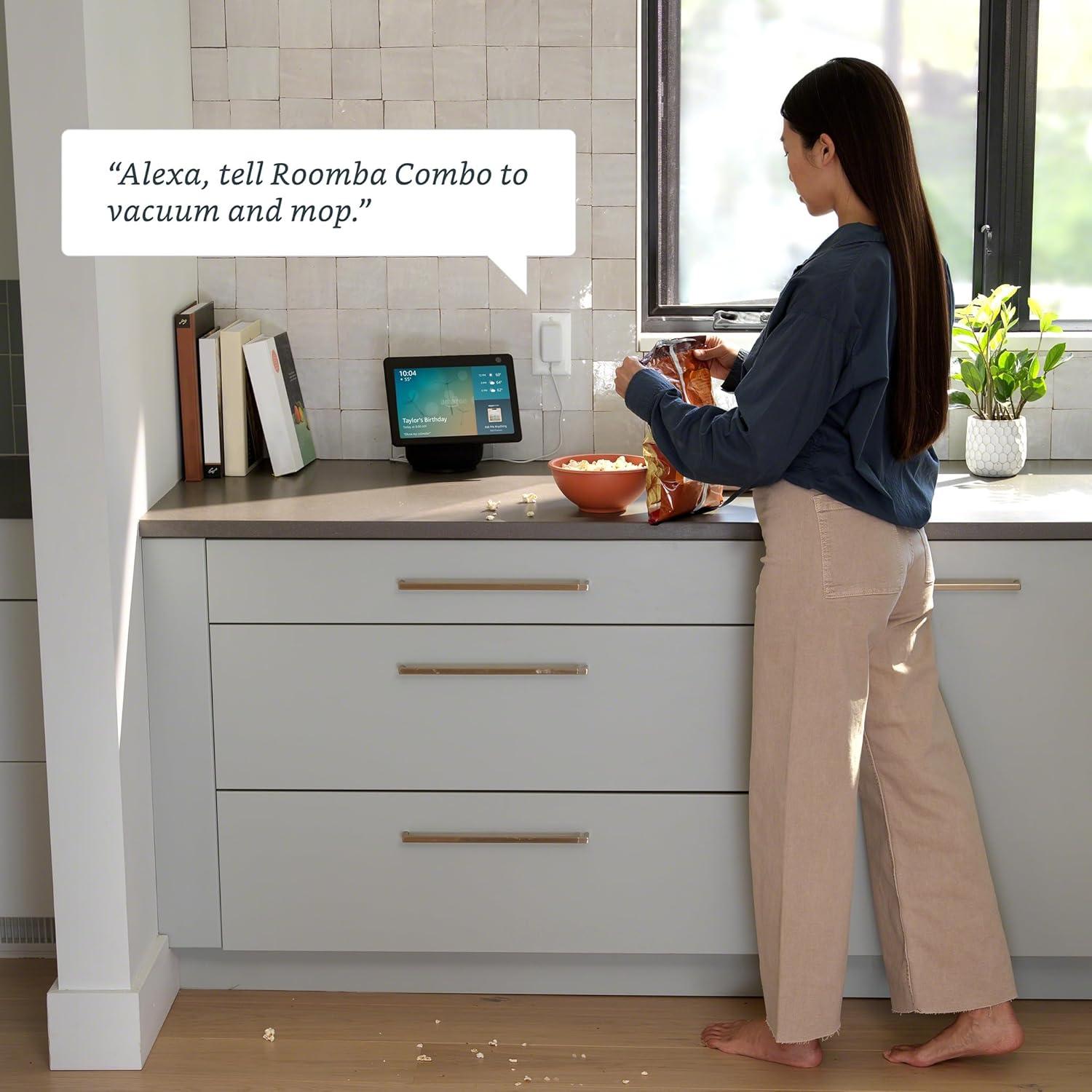 Aspiradora y Mopa Robot iRobot Roomba Combo i3+ Auto-Vaciado