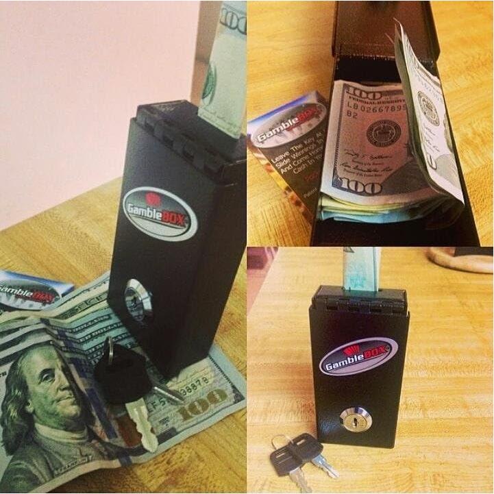 Caja de Seguridad GambleBox de Metal para Juegos de Azar