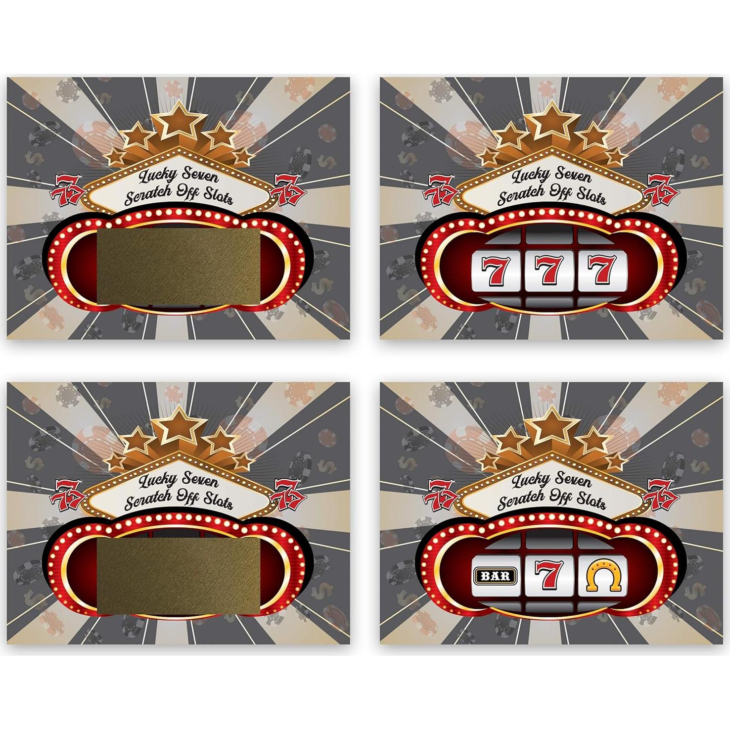 Tarjetas de Juego de Rascar Mis Tarjetas de Rascar 26 Pzas