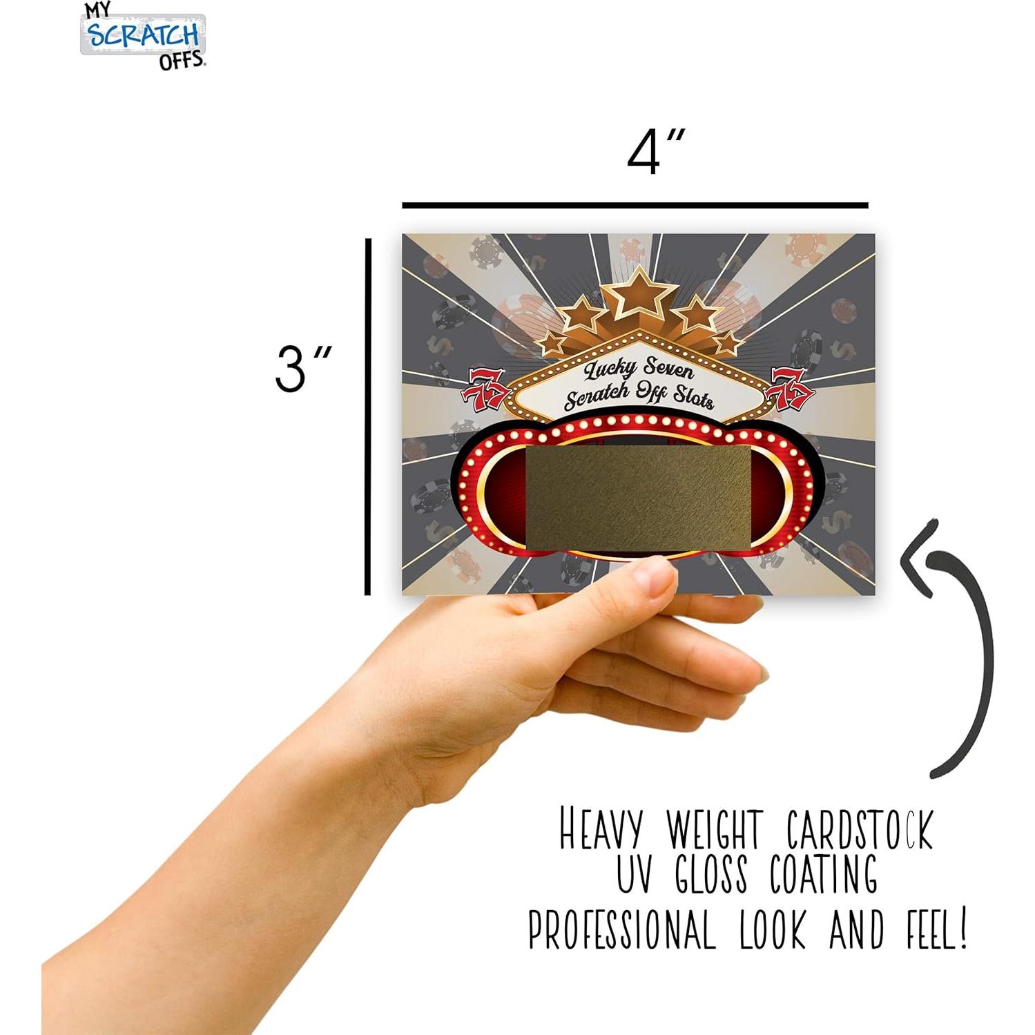 Tarjetas de Juego de Rascar Mis Tarjetas de Rascar 26 Pzas