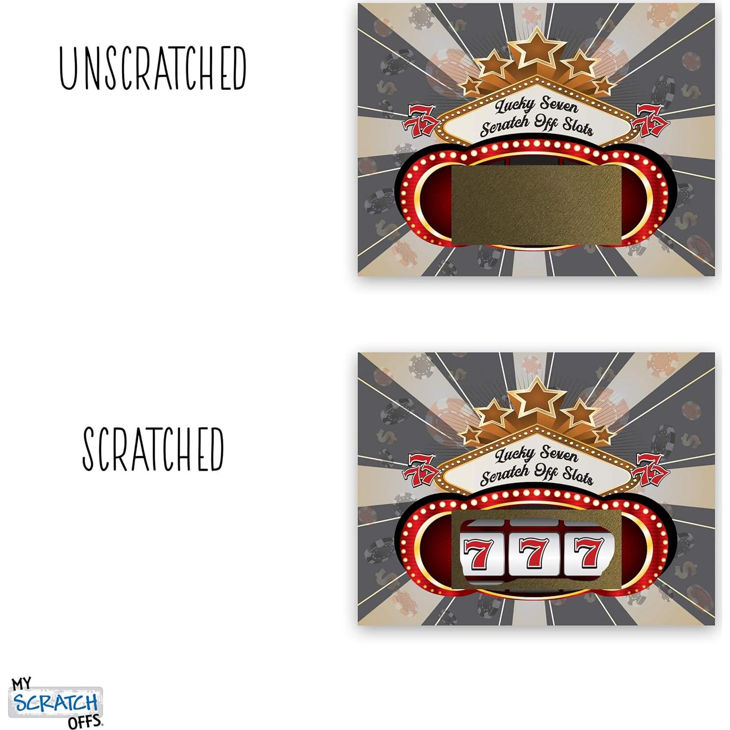 Tarjetas de Juego de Rascar Mis Tarjetas de Rascar 26 Pzas