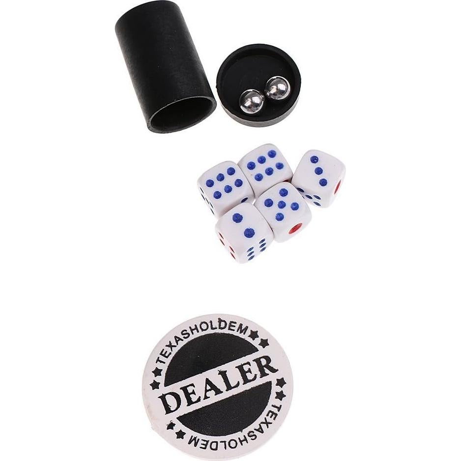 Juego de Casino 5 en 1 Bo Toys - Ruleta, Póker, Black Jack