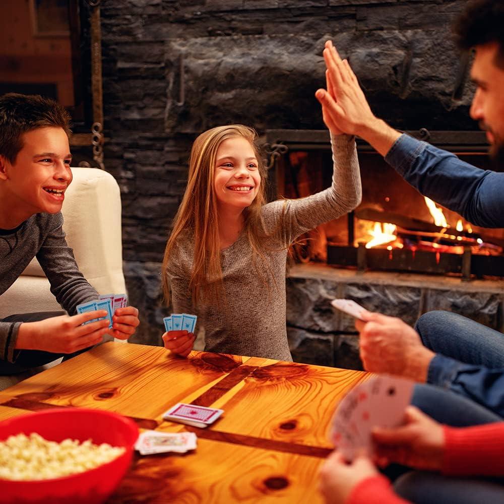 Barajas de Juego Miniatura Gamie - Paquete de 6 Cartas 6,35 cm