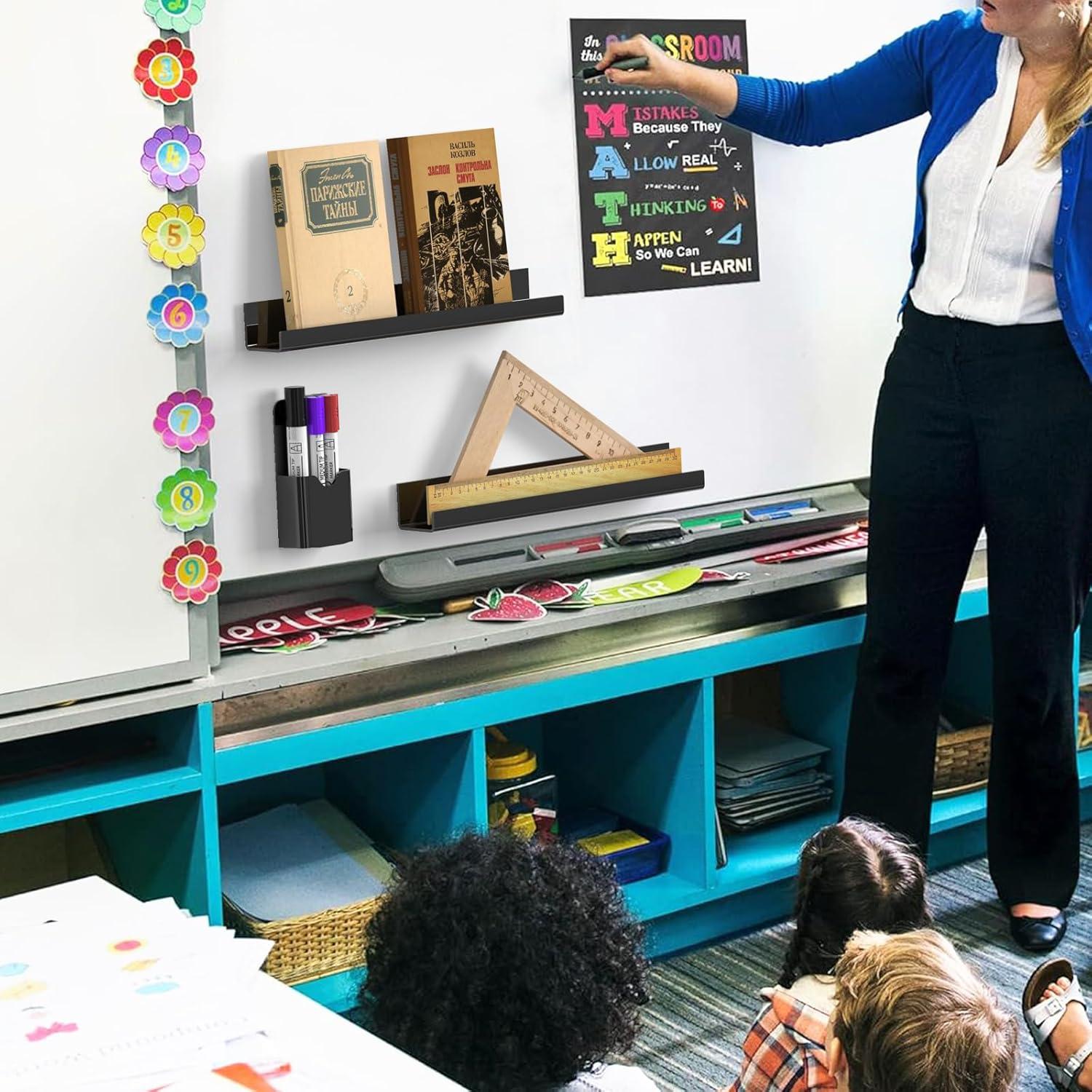 Estante Magnético para Especias BATHHOLD - 4 Paquetes Negro