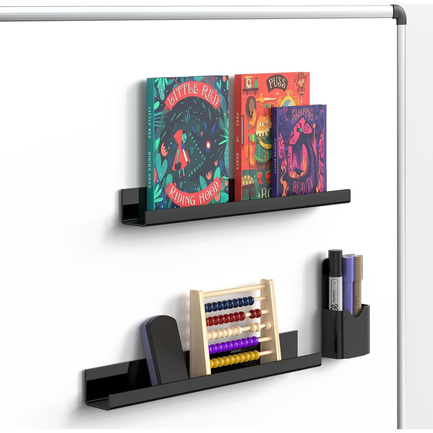 Estante Magnético para Especias BATHHOLD - 4 Paquetes Negro