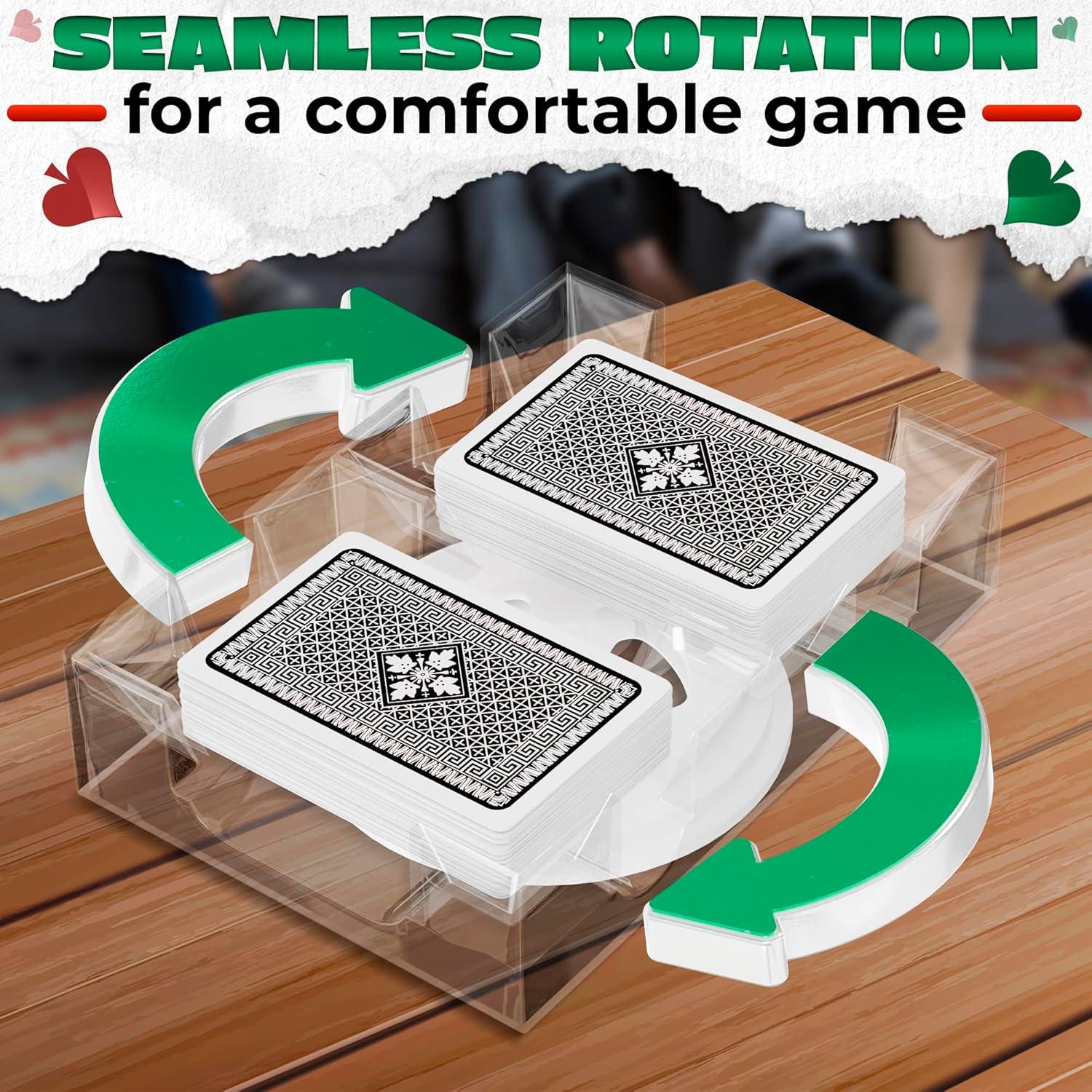 Soporte Rotativo para Cartas de Juego VIKROM - Bandeja Compacta