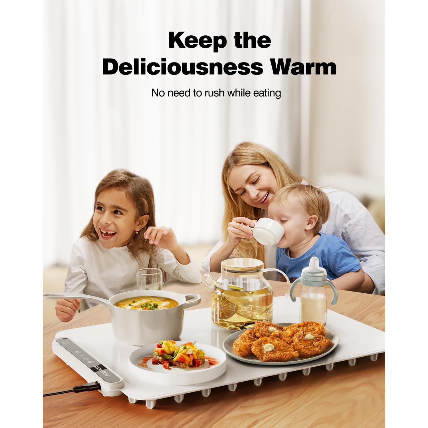 Alfombrilla Calentadora Eléctrica iTRUSOU 47x32.5cm 250W Beige