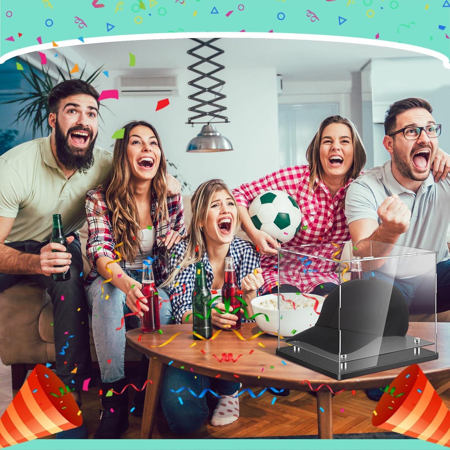 Estuche de exhibición para sombreros Barydat 21.8 cm Acrílico