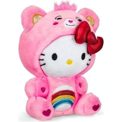 Peluche Hello Kitty Cheer Bear 20 cm - Suave y Abrazable