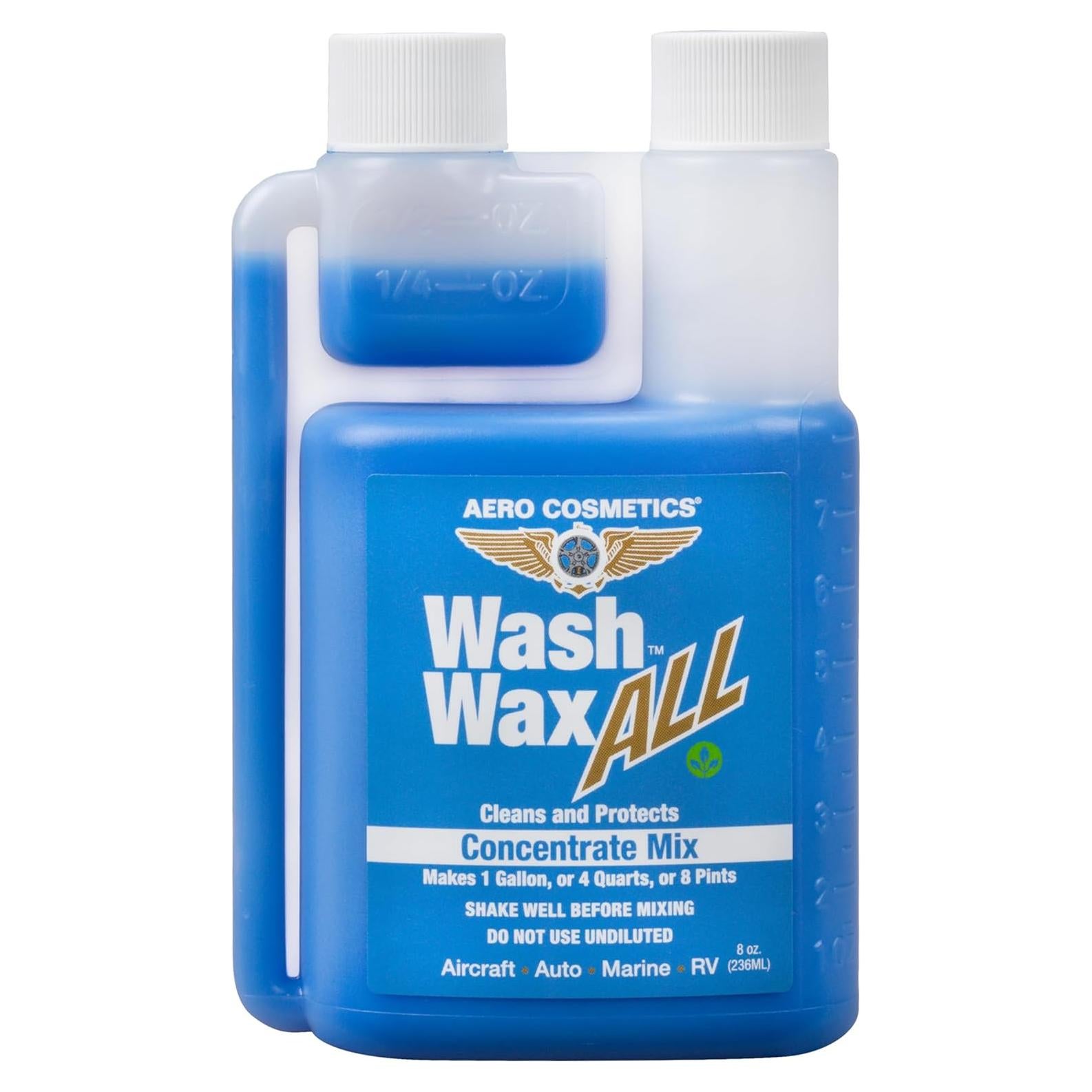 Cera de Lavado Aero Cosmetics 8oz Concentrado - 1 Galón