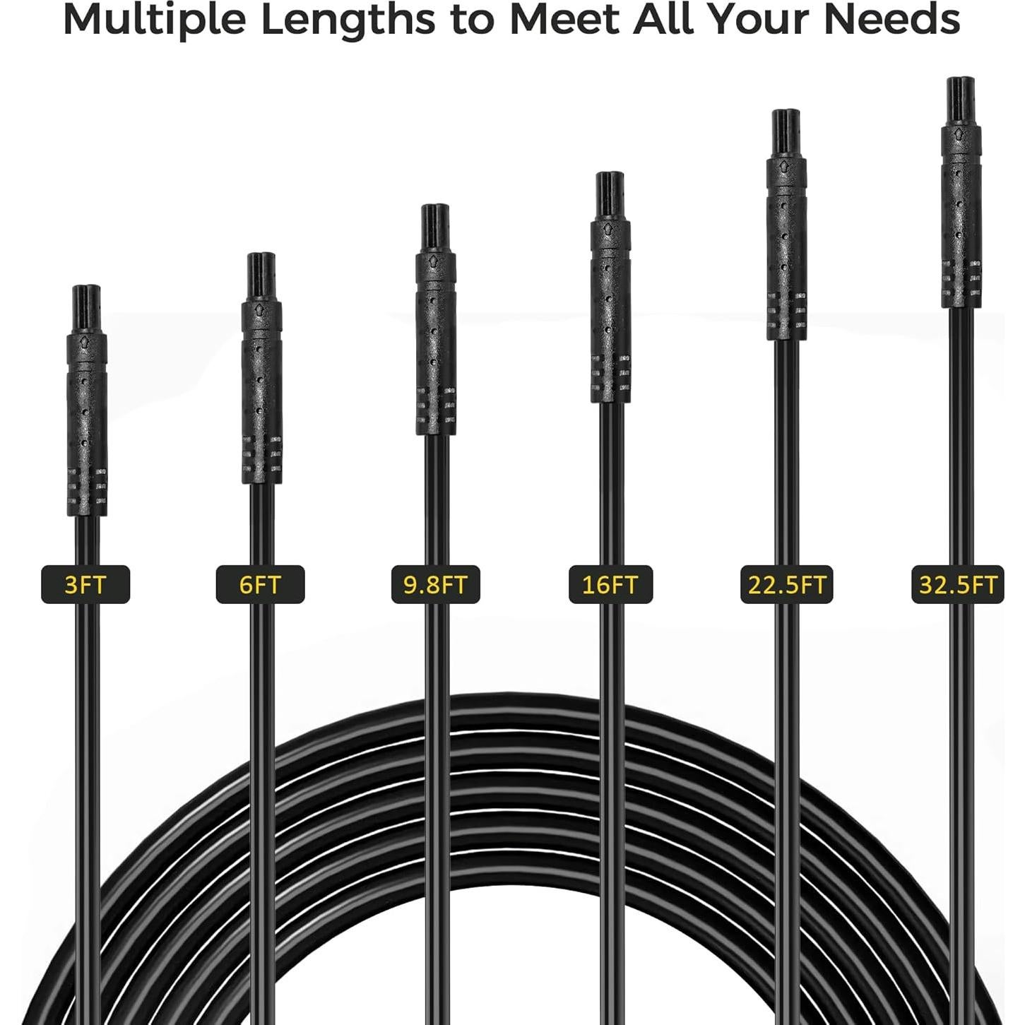 YQMAJIM Dash Cam Rear View Extension Cord (4Pin 3Ft) - Reverse Mirror Camera Cable, Rearview Dashcam Wire, Backup Extension Cable