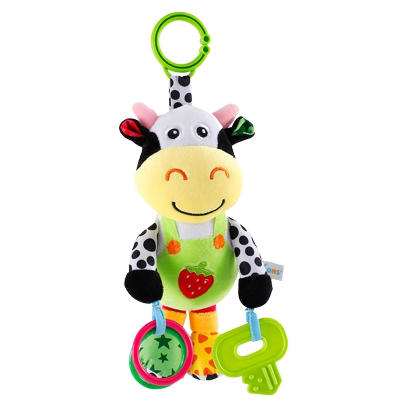 Juguete Musical Mordedor LUKCOZMO Vaca 3D para Bebés