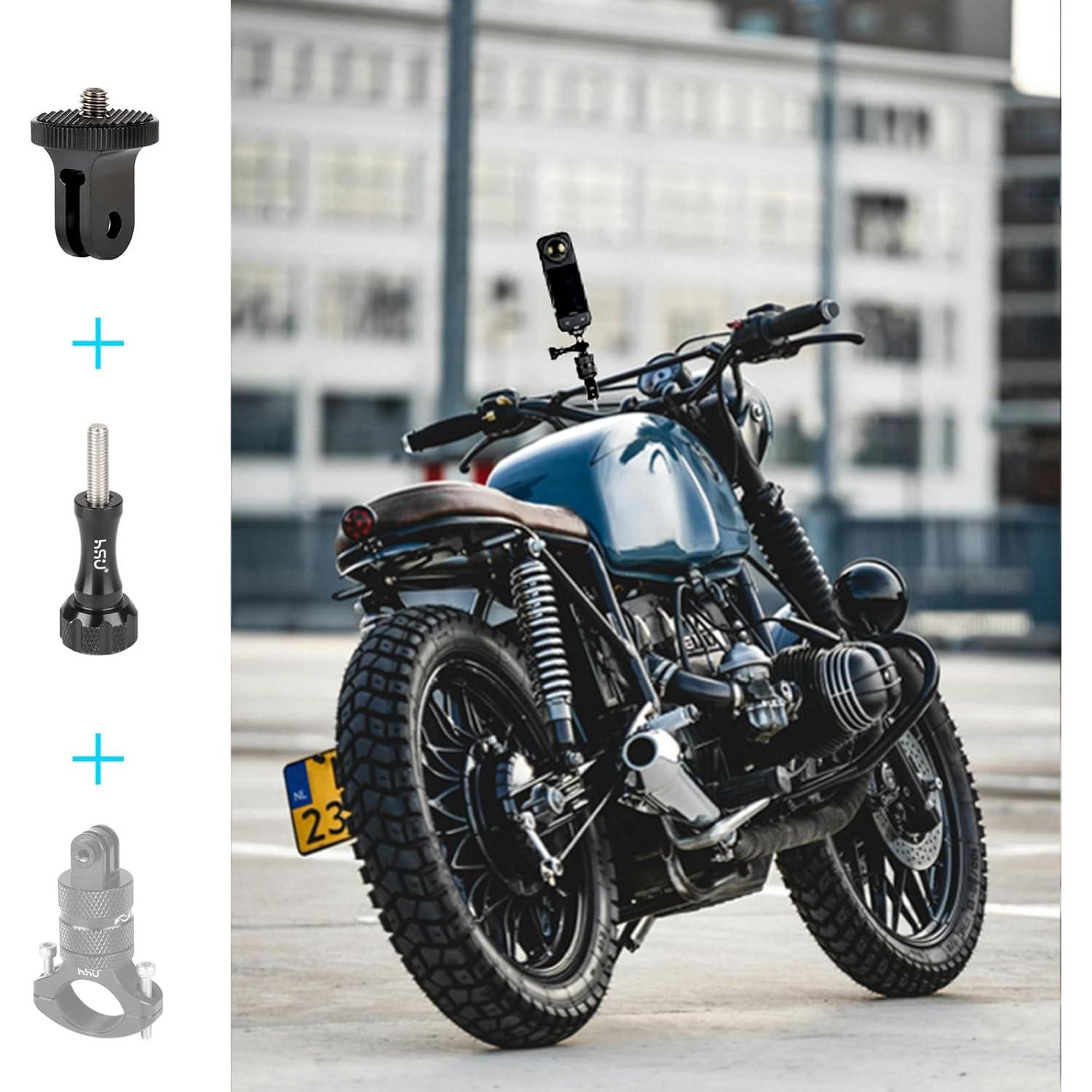 Adaptador de Montaje de Trípode HSU 1/4"-20 Aluminio Negro