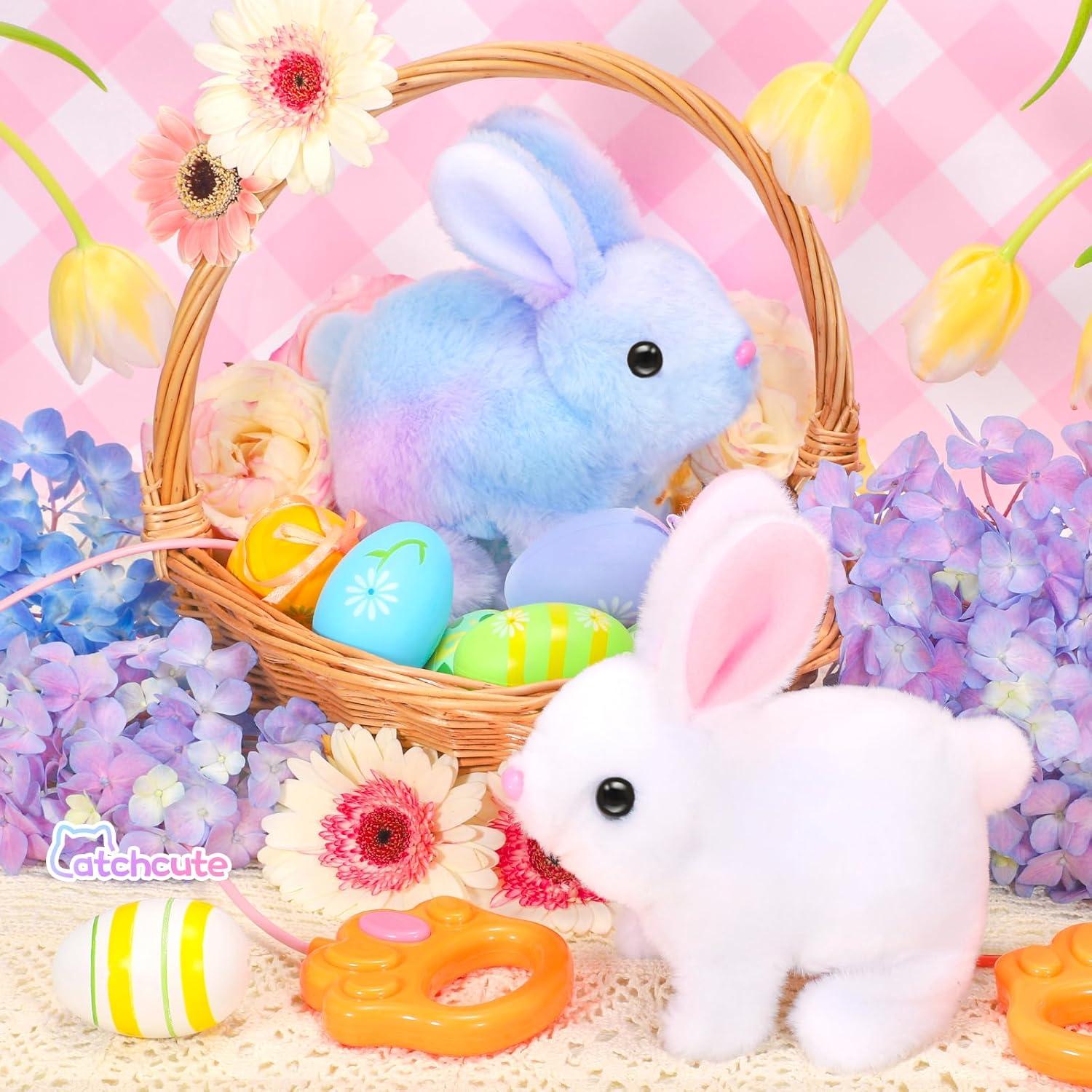 Conejo de Peluche Interactivo CatchCute con Control Remoto