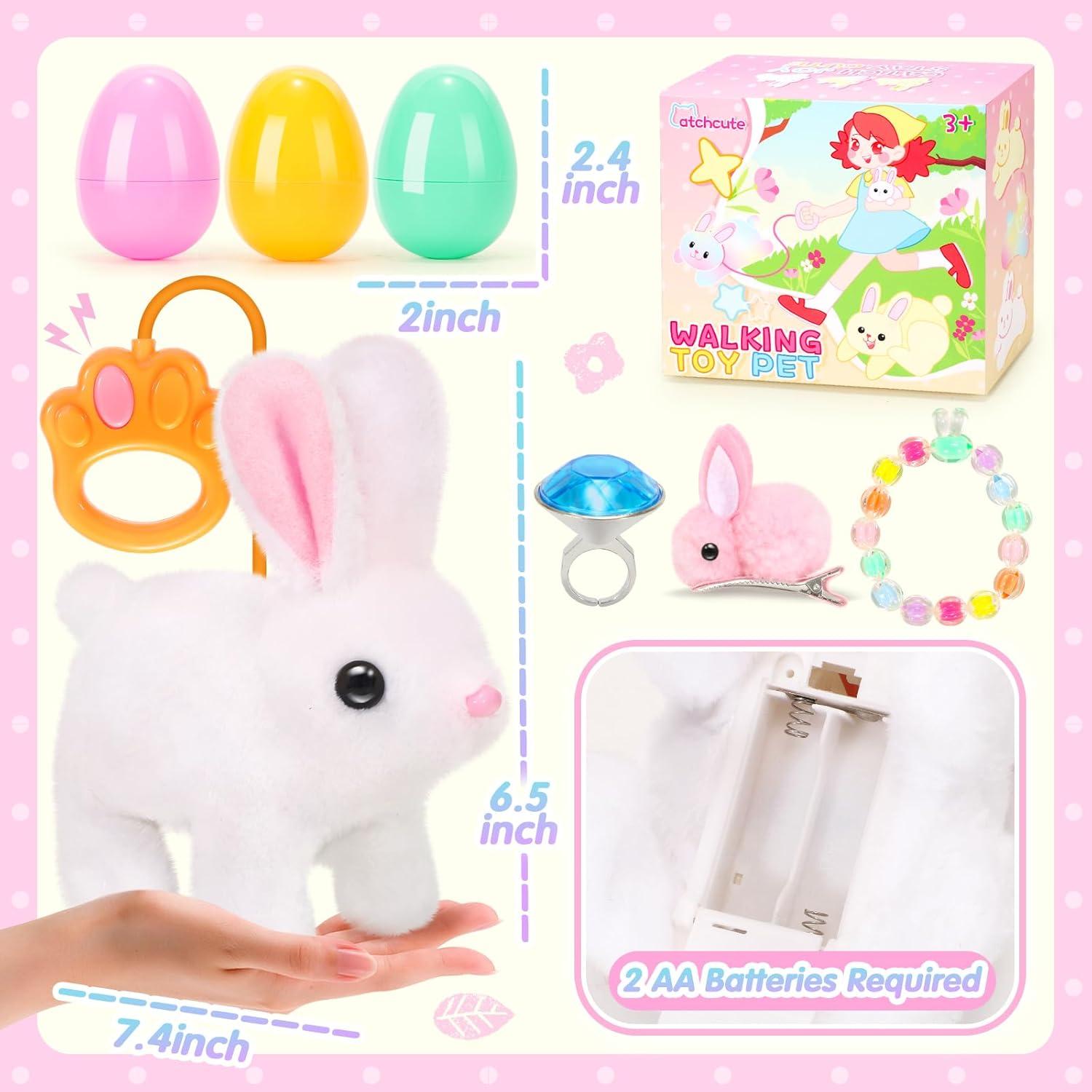 Conejo de Peluche Interactivo CatchCute con Control Remoto