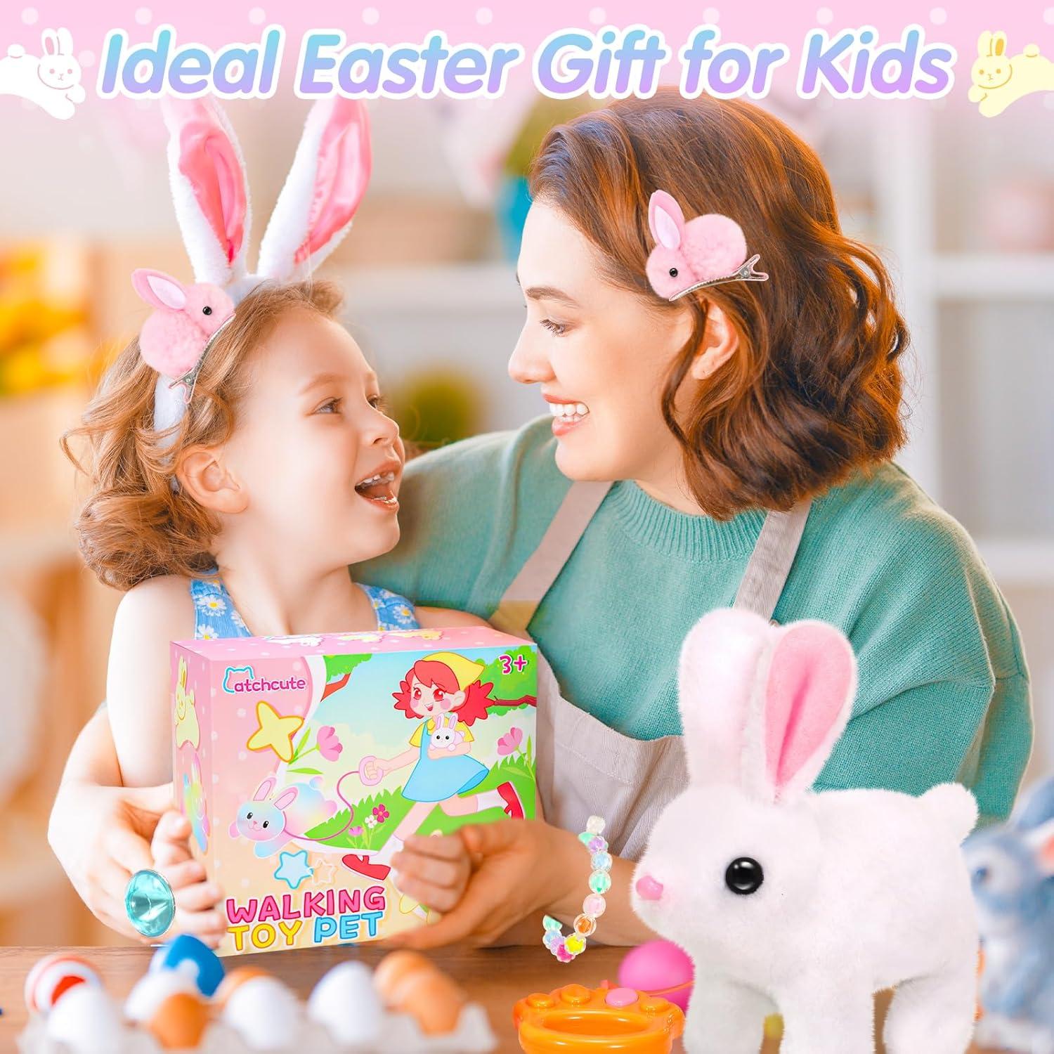 Conejo de Peluche Interactivo CatchCute con Control Remoto