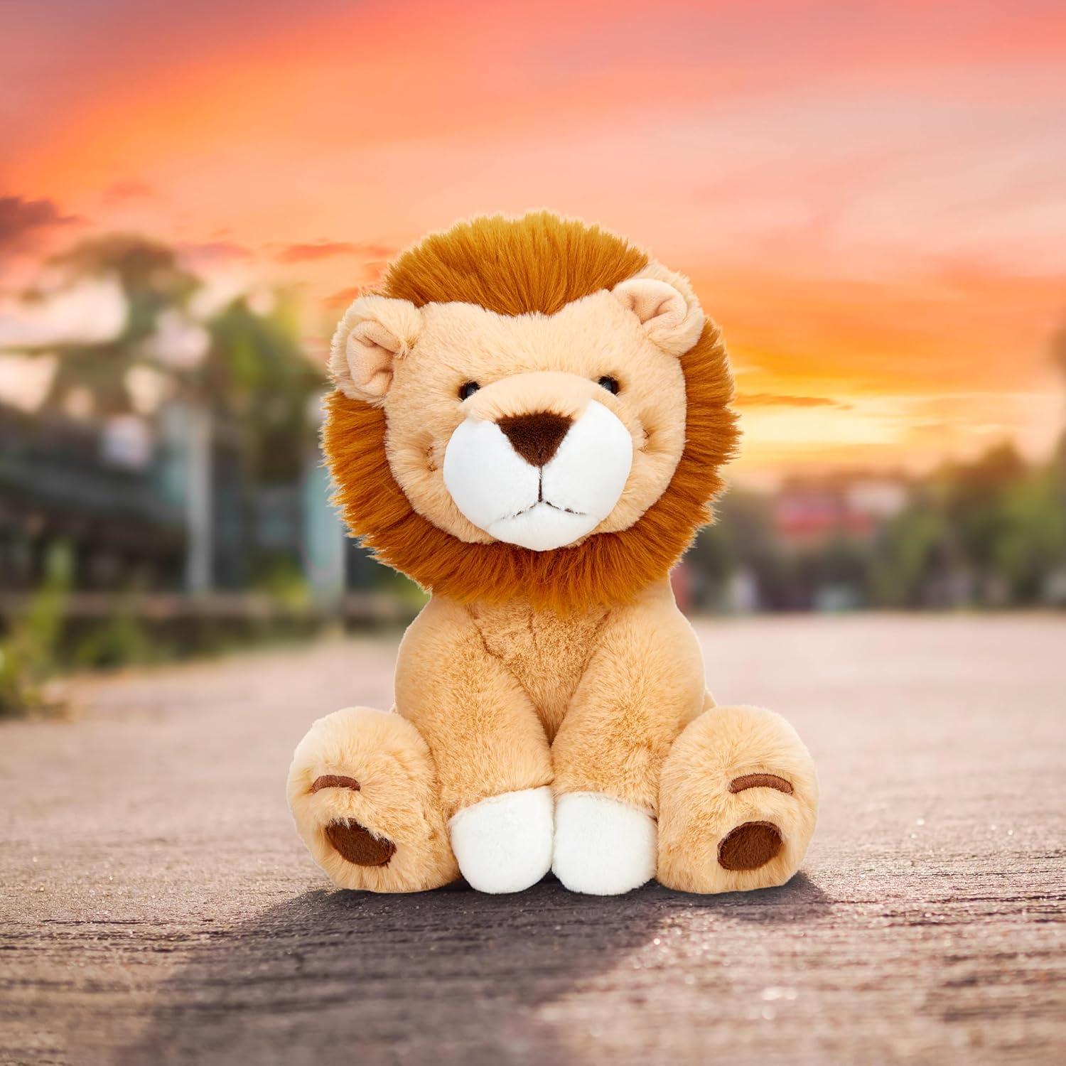 Peluches de León IKASA 25 cm Suaves y Lindos para Niños