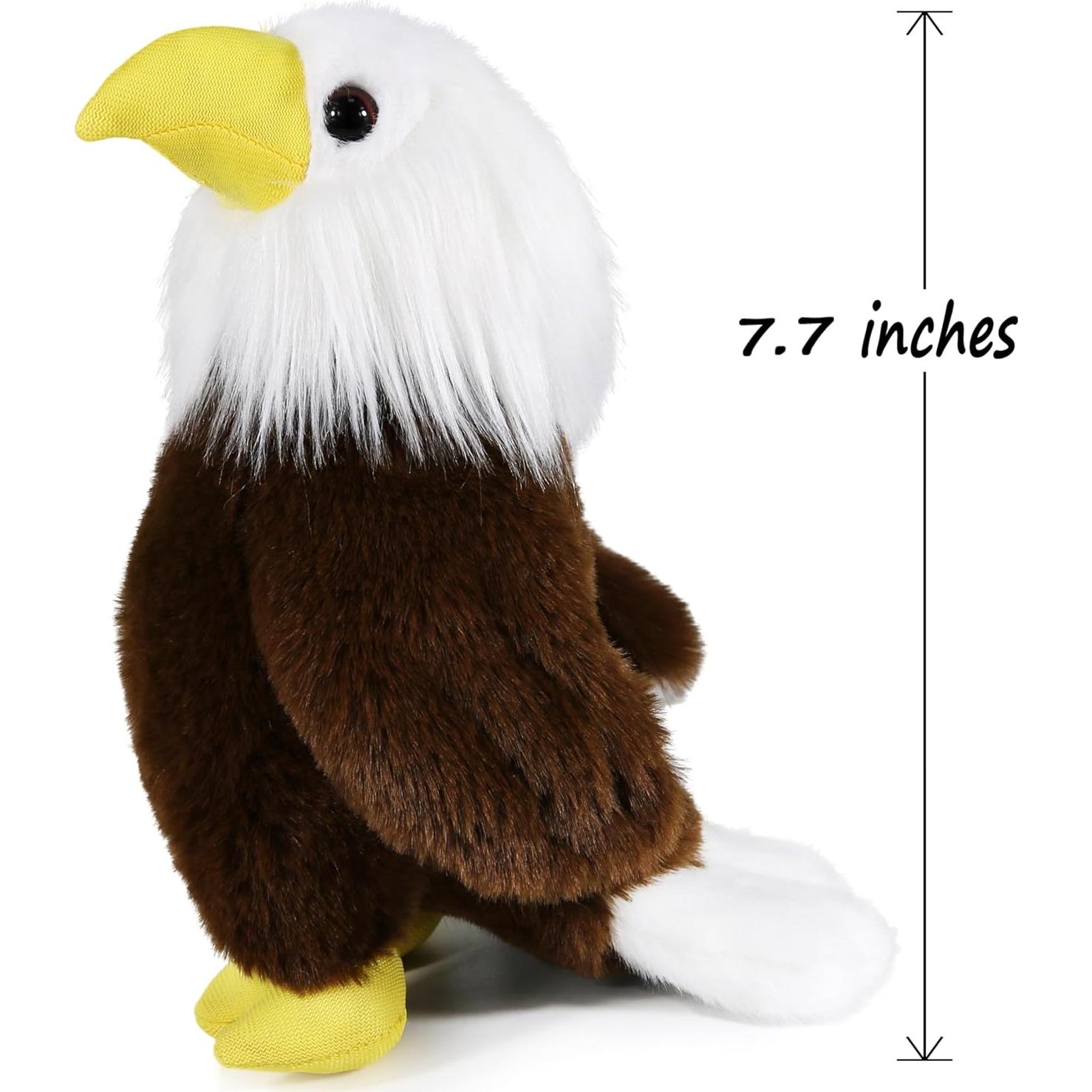 Juguete de peluche águila calva Ice King Bear 19,56 cm