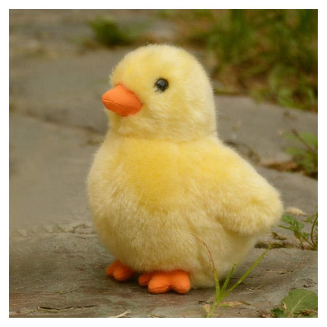 Juguete de Peluche Pollito Amarillo Squishmallows 12 cm