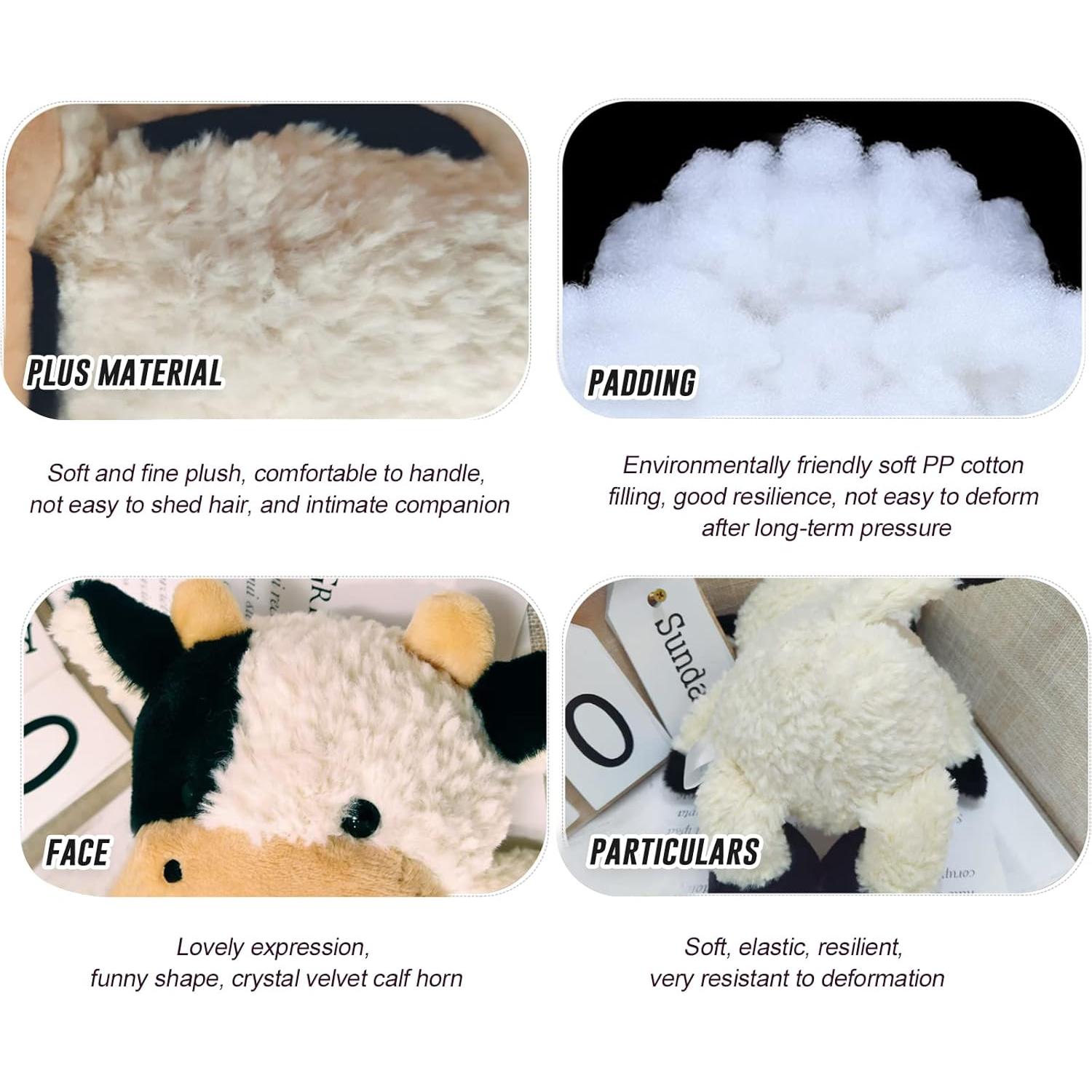 Juguete de Peluche de Vaca Suave CHELEI2019 30 cm