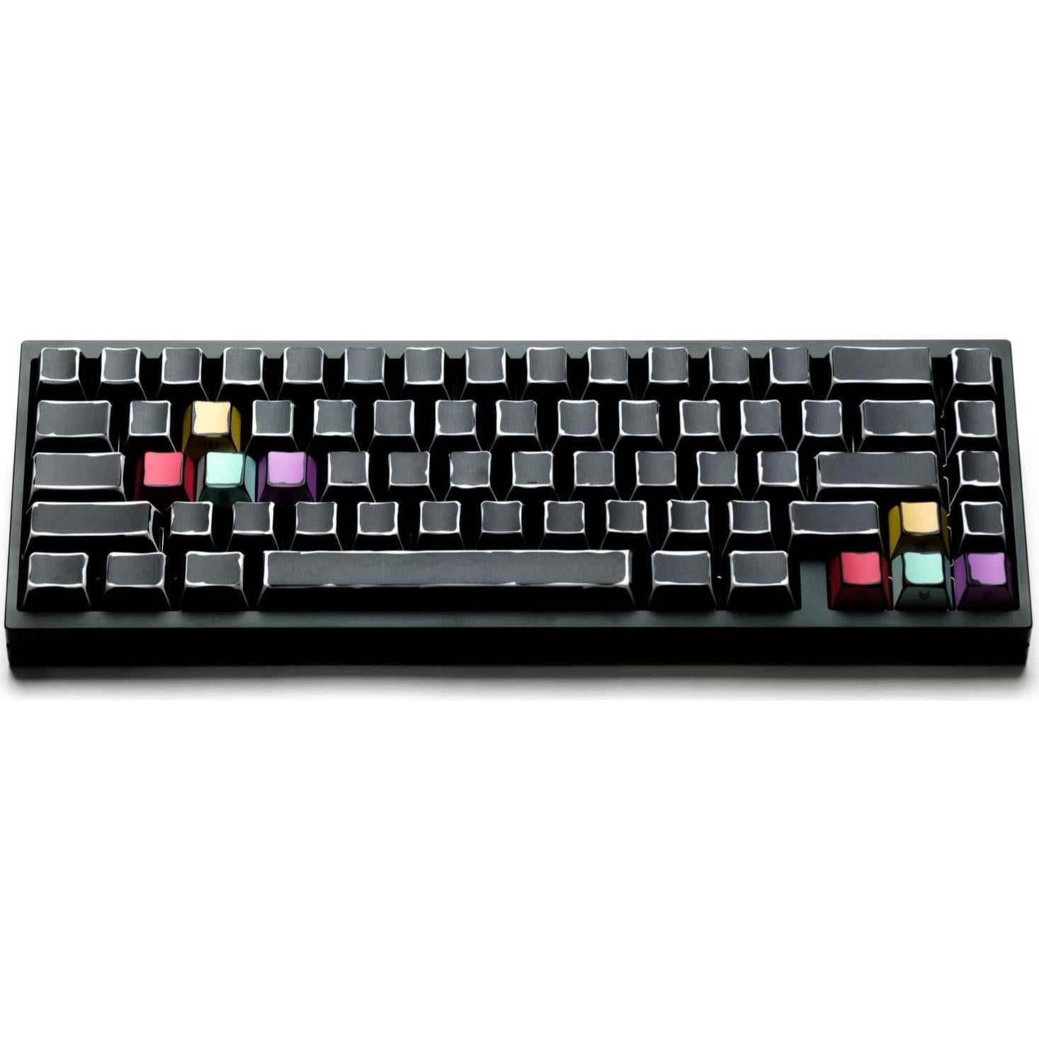 Teclas PBT Negras Graffiti Manga 129 Teclas Cherry MX