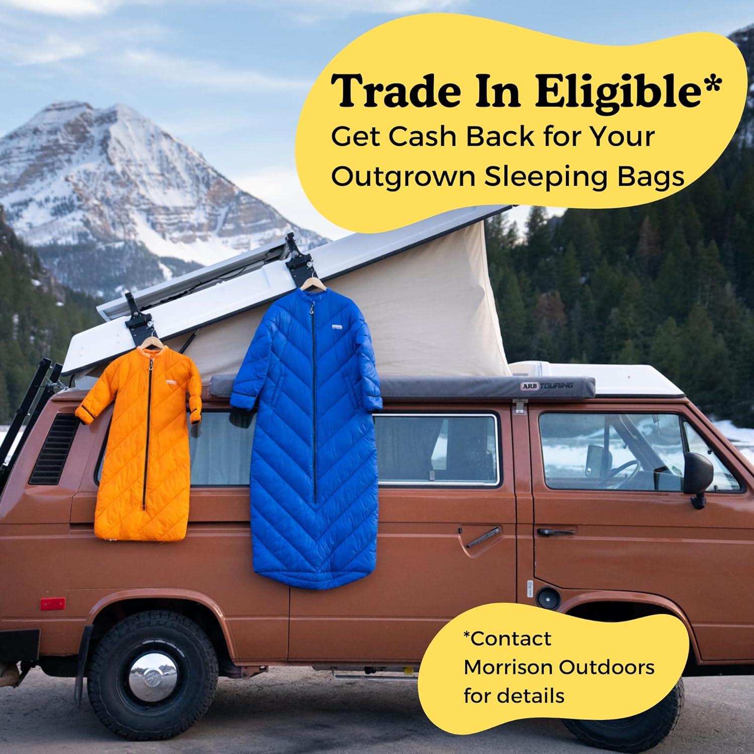 Saco de Dormir para Niños Morrison Outdoors 40° Azul Bayberry