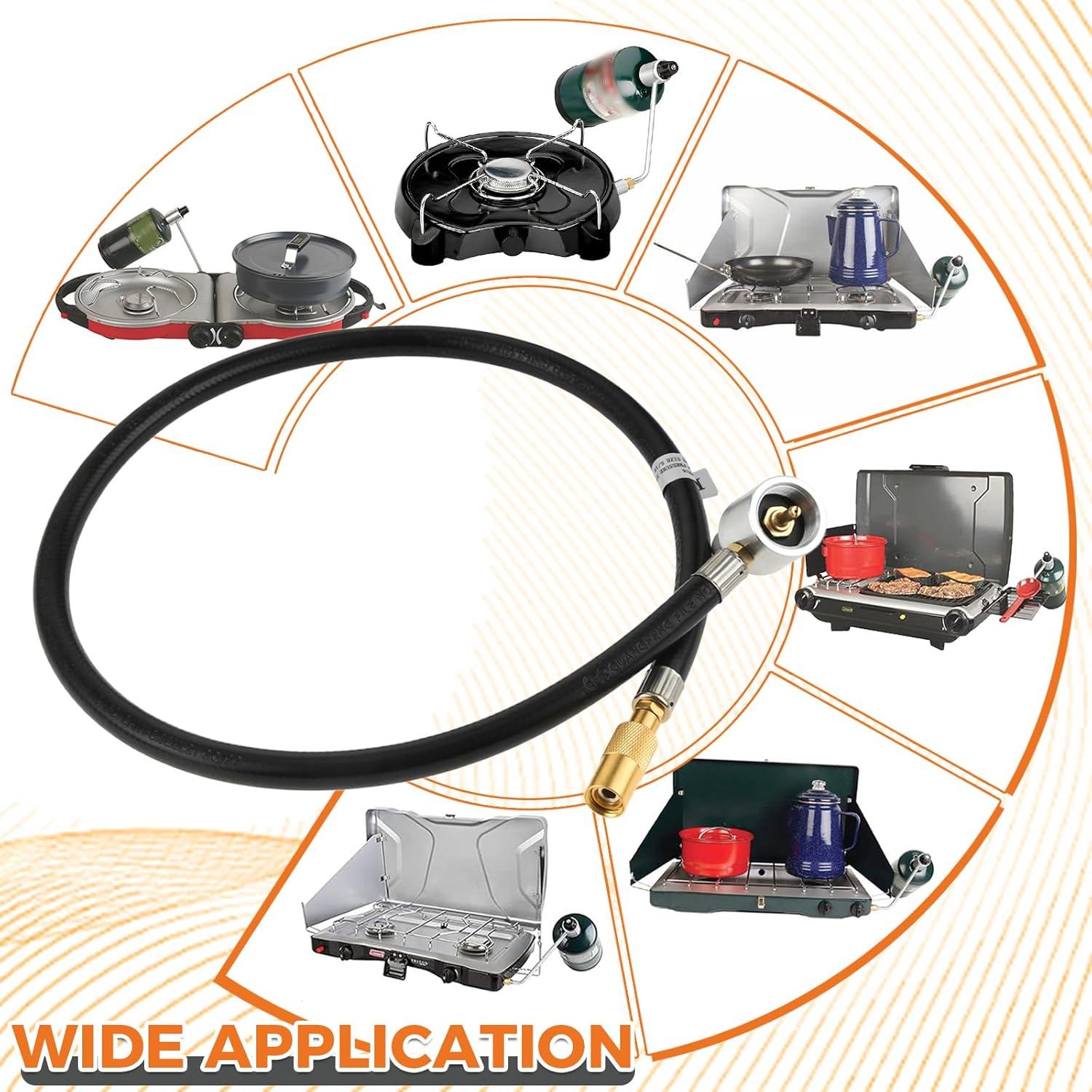 Adaptador de Manguera de Propano ETERMETA 5430 - 0.91m