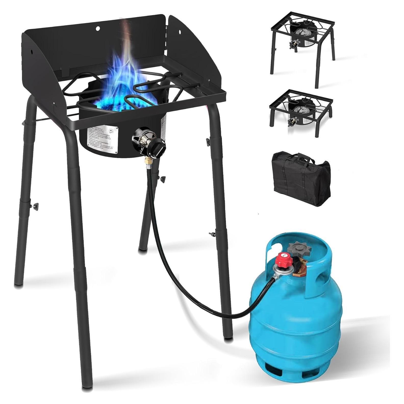 Estufa de Gas Portátil Red Mountain Valley 30,000 BTU