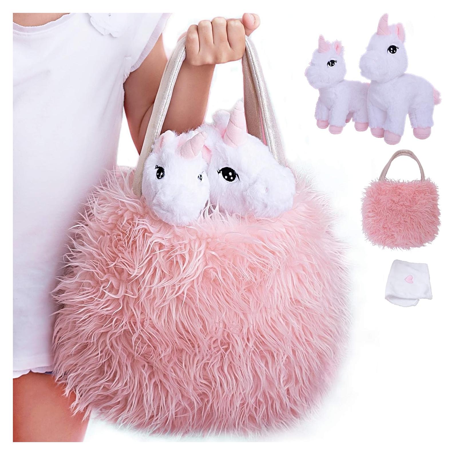 Set de Juguetes de Unicornio Perfectto 4 Pzs para Niñas