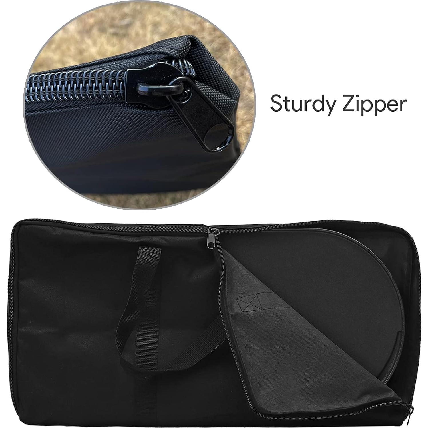 Plancha de Hierro Fundido y Bolsa Coleman Roadtrip 66x33cm