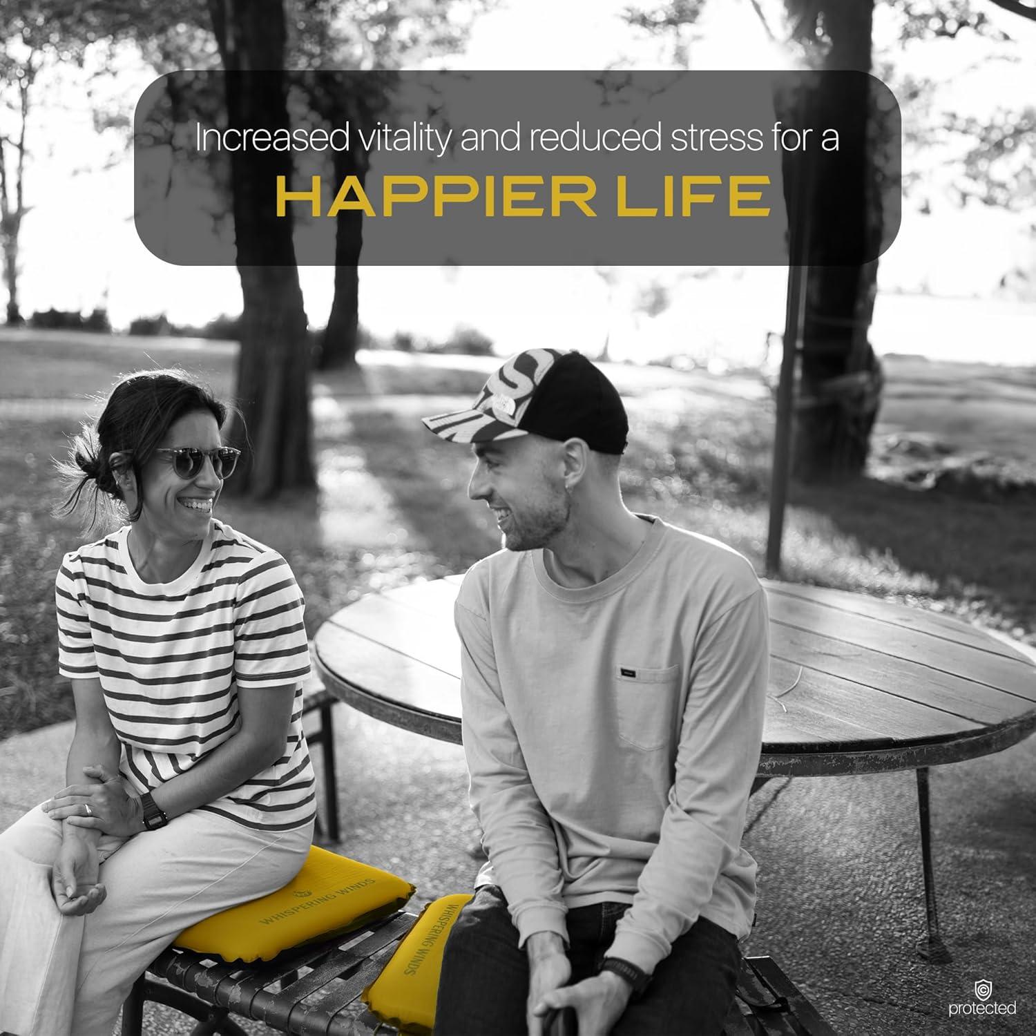 Cojín Inflable Whispering Winds - Alivio de Presión 42x33 cm