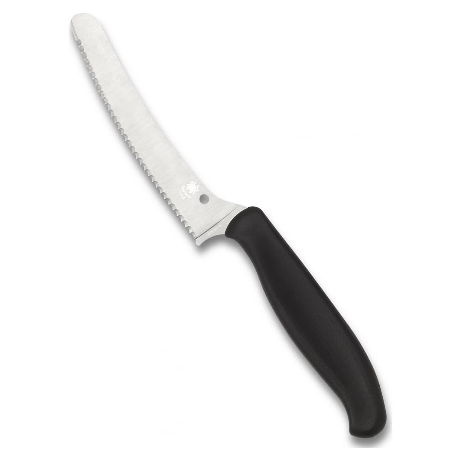 Cuchillo de Cocina Spyderco Z-Cut 10.9 cm Punta Romana Serrado