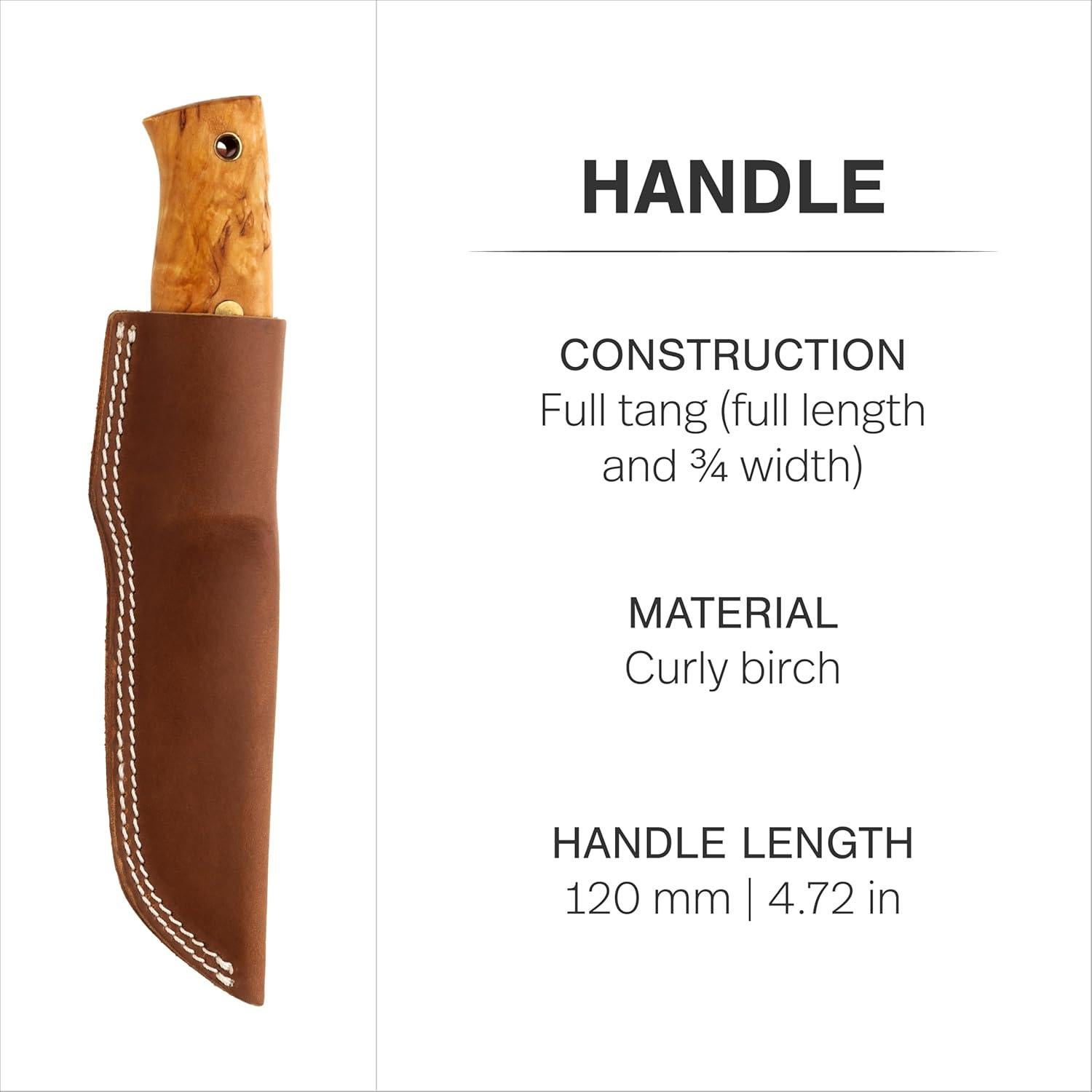 Cuchillo de Supervivencia HELLE Temagami 11 cm Acero Inoxidable