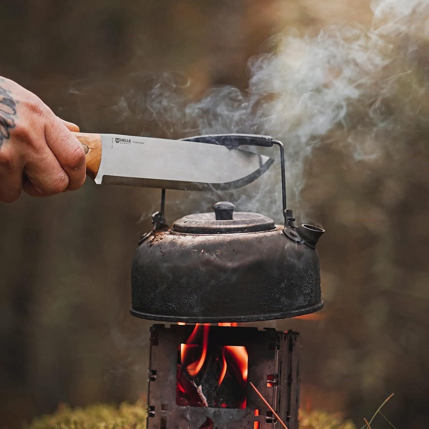 Cuchillo Helle Nord - Bushcraft 147mm Acero Inoxidable
