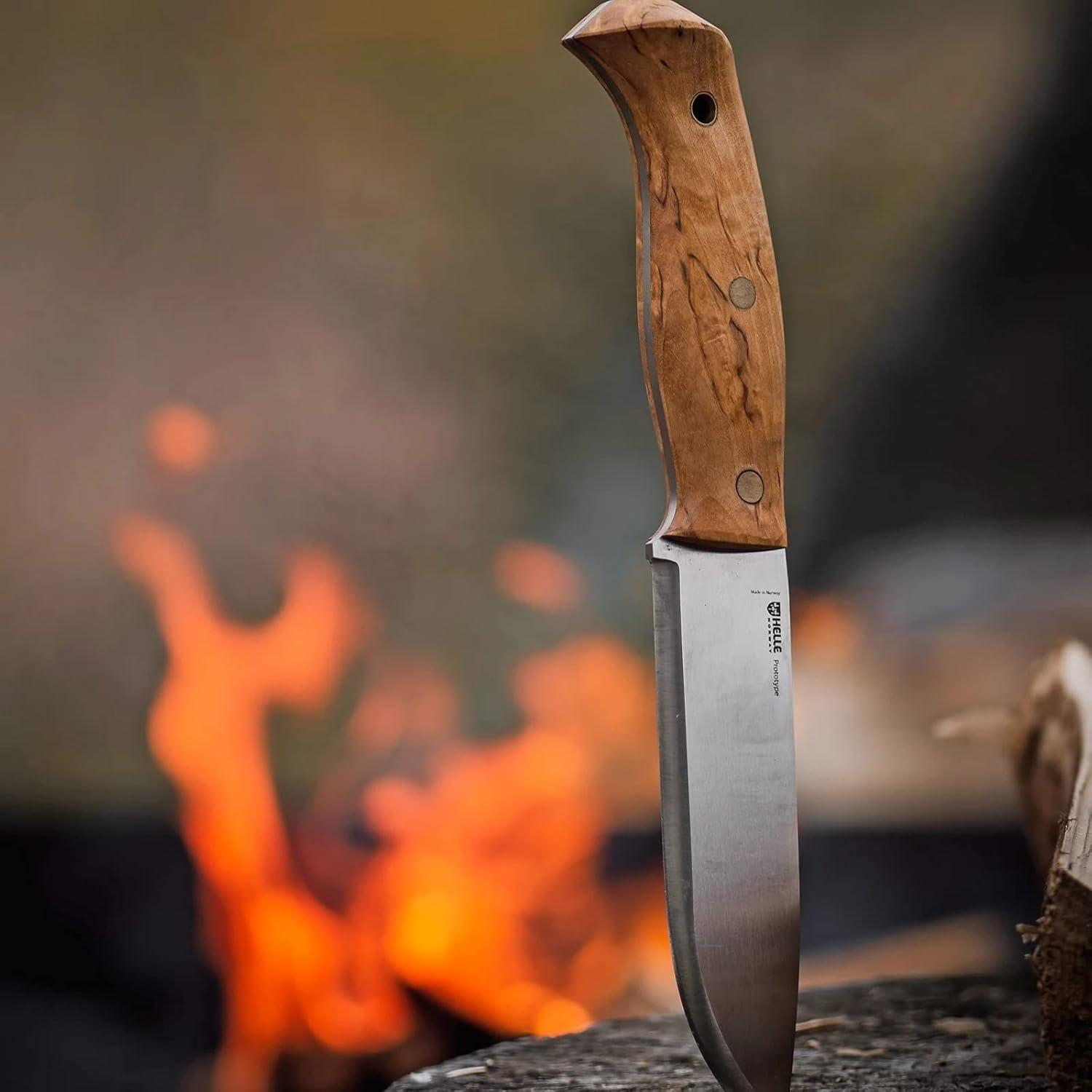 Cuchillo Helle Nord - Bushcraft 147mm Acero Inoxidable