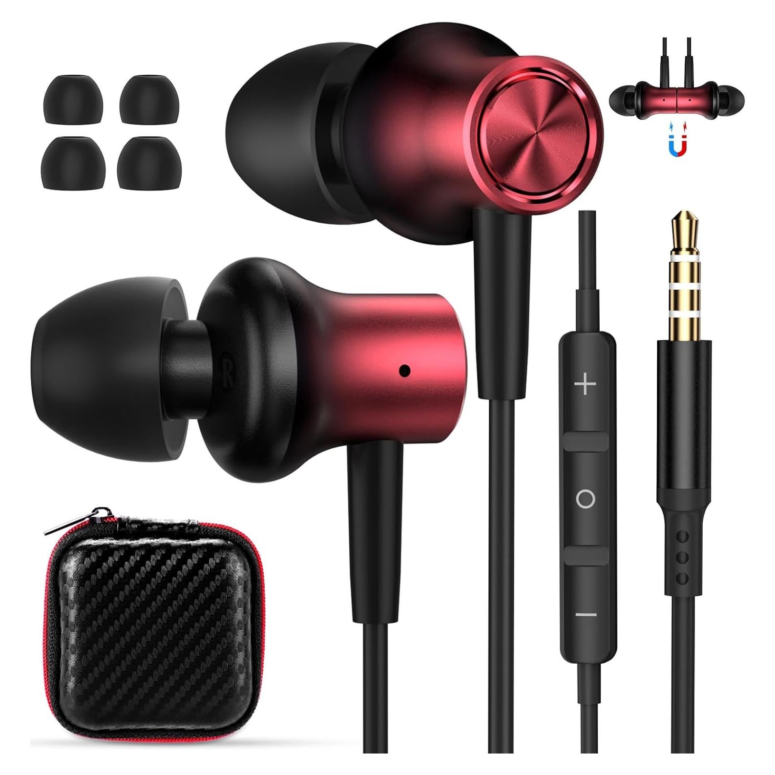 Auriculares In-Ear AFGHOA con Jack 3.5mm y Cancelación de Ruido