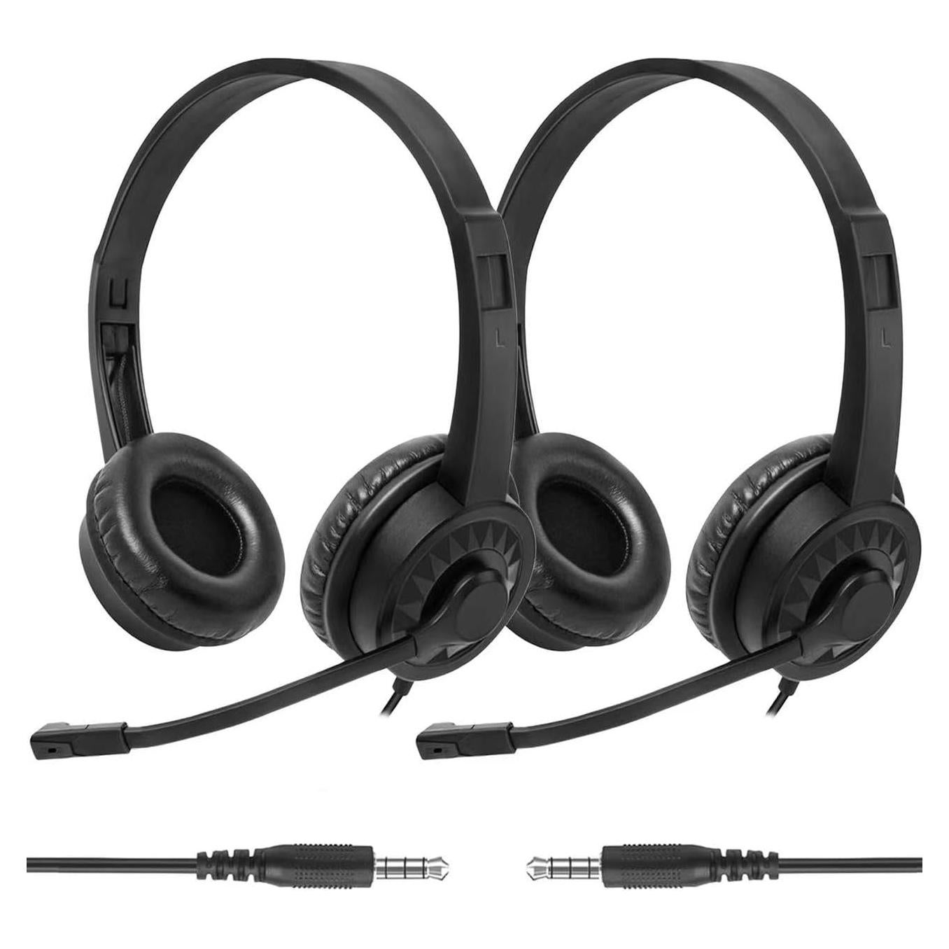 Auriculares con Micrófono XOSDA LS06 - Paquete de 2 para Aula