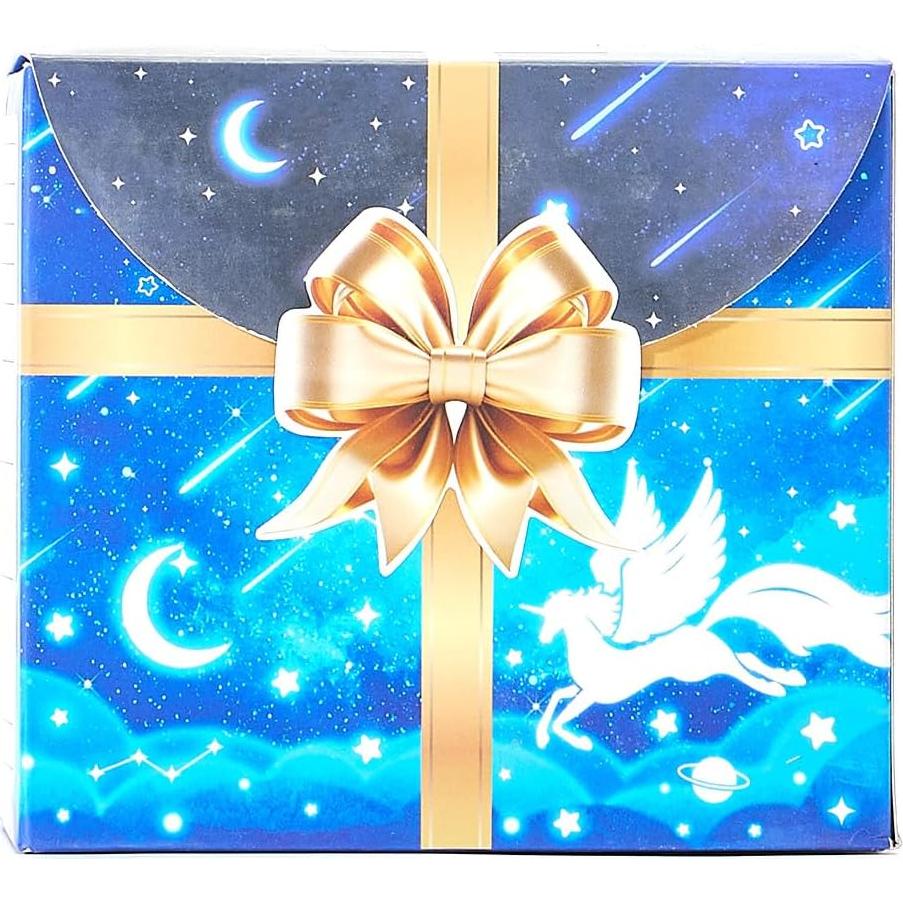 PIKOY Kids Night Light Projector+12 Lullabies, 8 Colors+3 Films+360° Night Light Projector for Kids Room, Remote+AUTO Timer Star Projector Stars for Ceiling Projector Lights for Bedroom & Babies Gifts